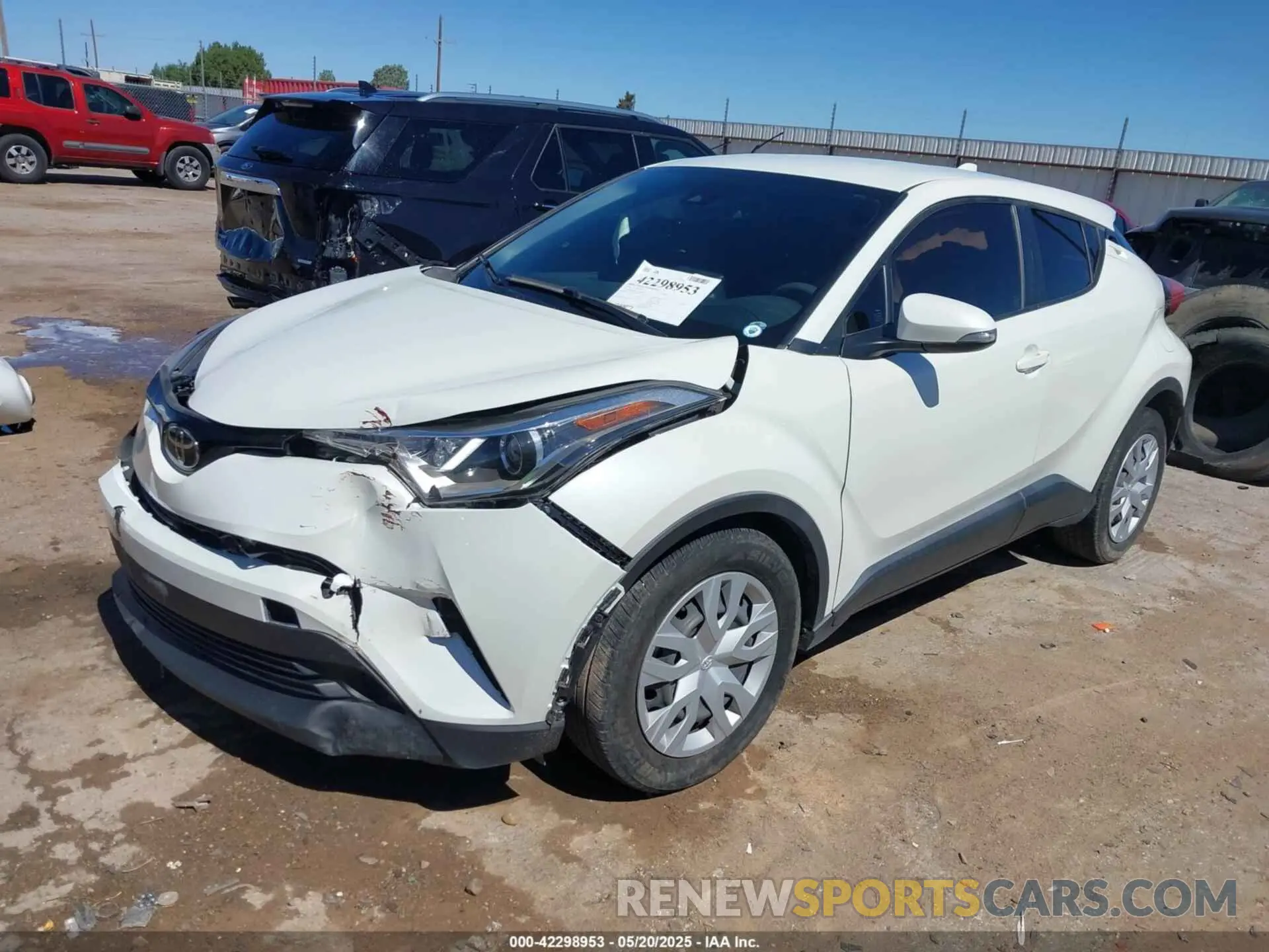 2 Photograph of a damaged car JTNKHMBX3K1030489 TOYOTA C-HR 2019