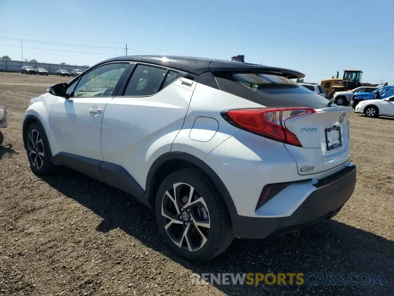 3 Photograph of a damaged car JTNKHMBX3K1031741 TOYOTA C-HR 2019