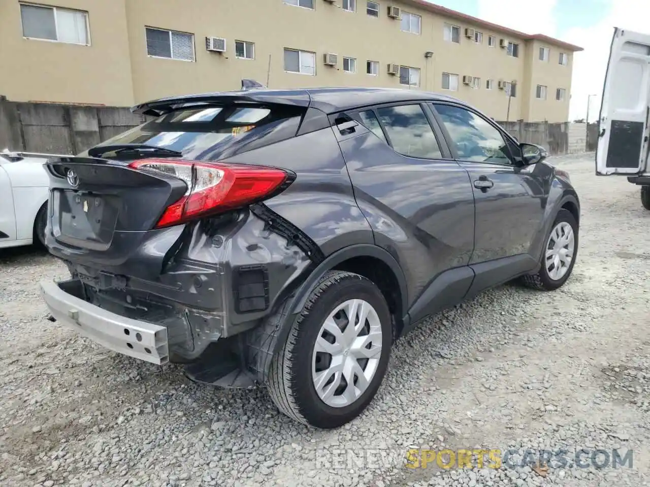 4 Photograph of a damaged car JTNKHMBX3K1033120 TOYOTA C-HR 2019