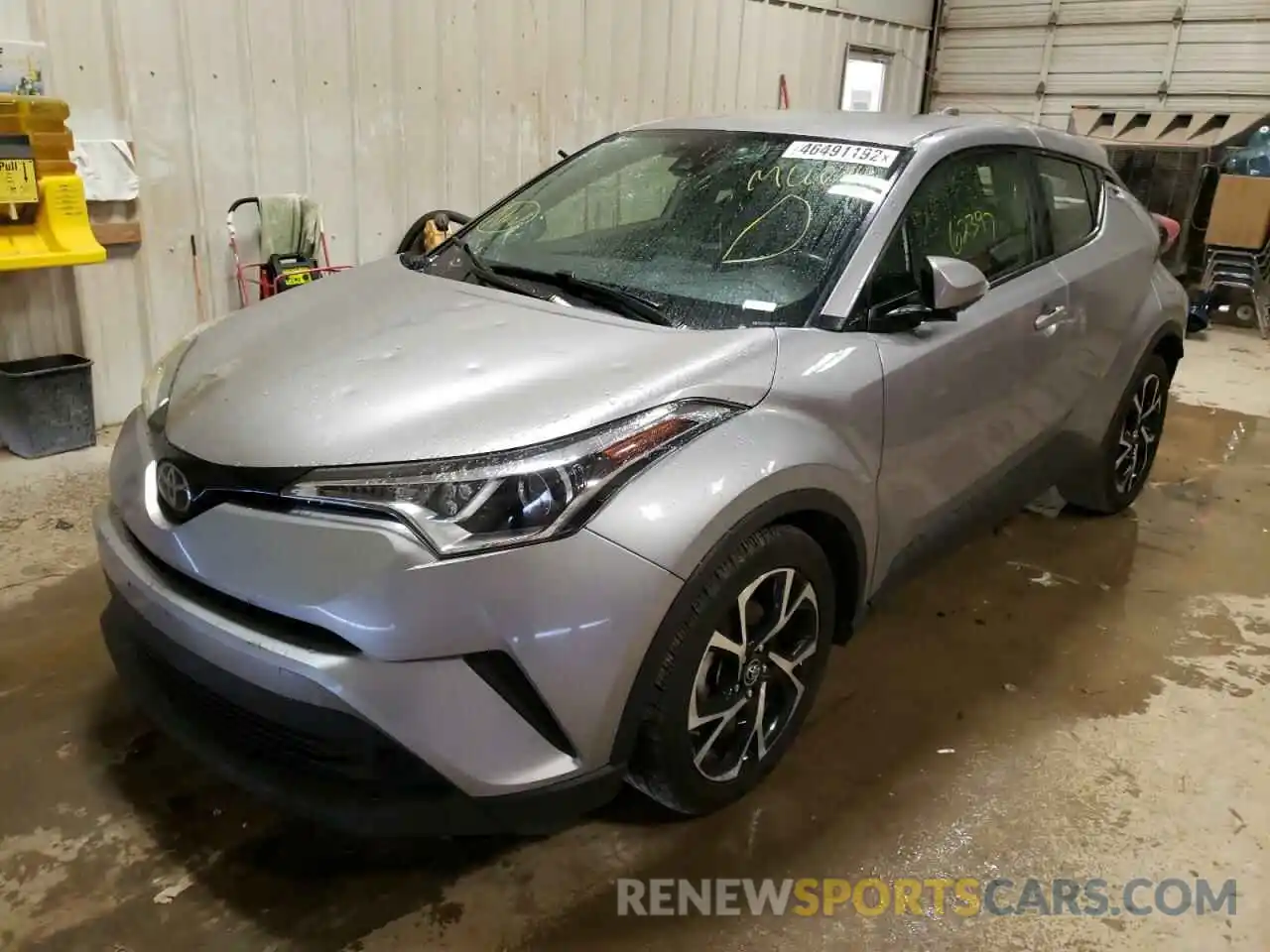 2 Photograph of a damaged car JTNKHMBX3K1033358 TOYOTA C-HR 2019