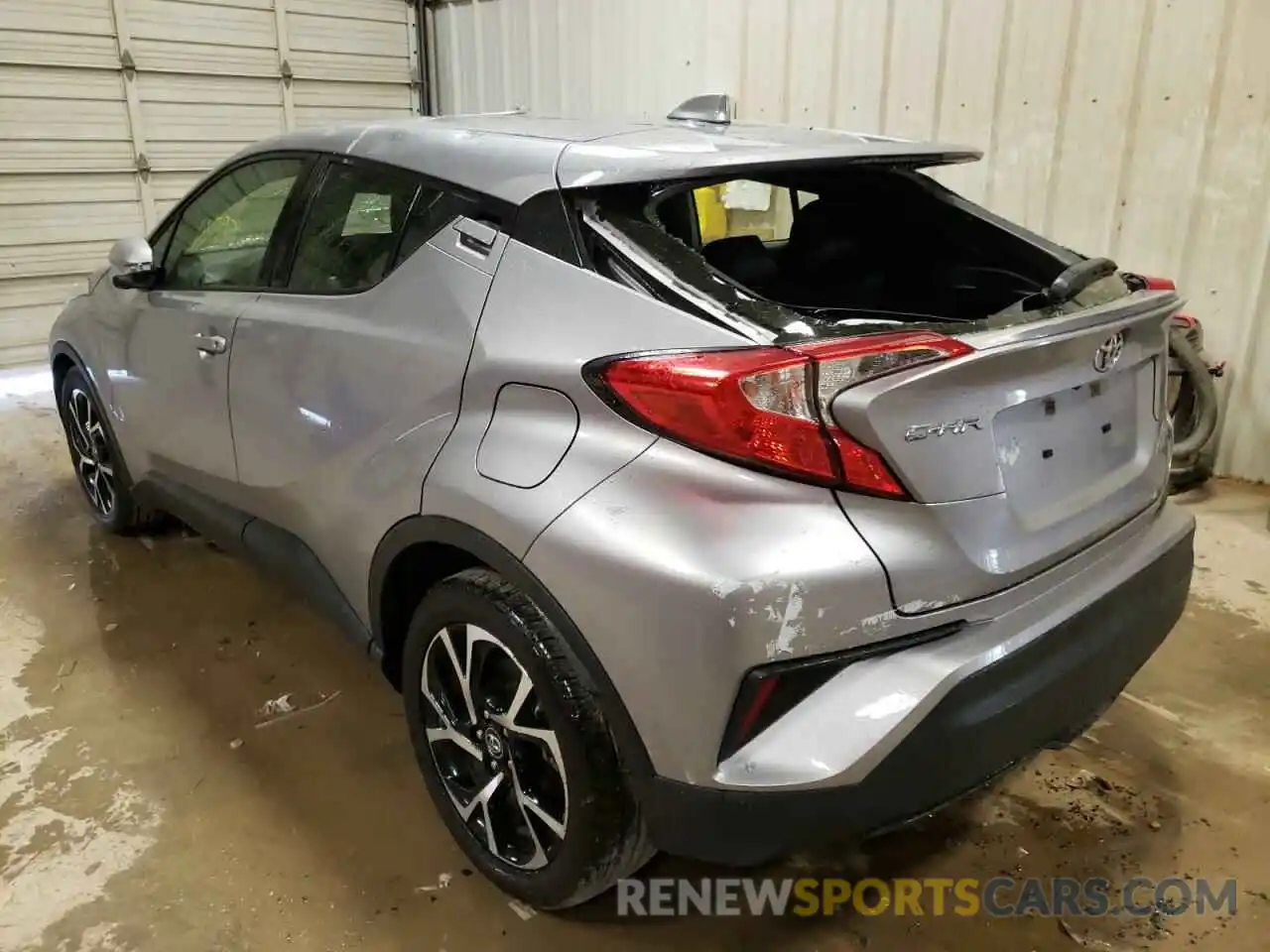 3 Photograph of a damaged car JTNKHMBX3K1033358 TOYOTA C-HR 2019