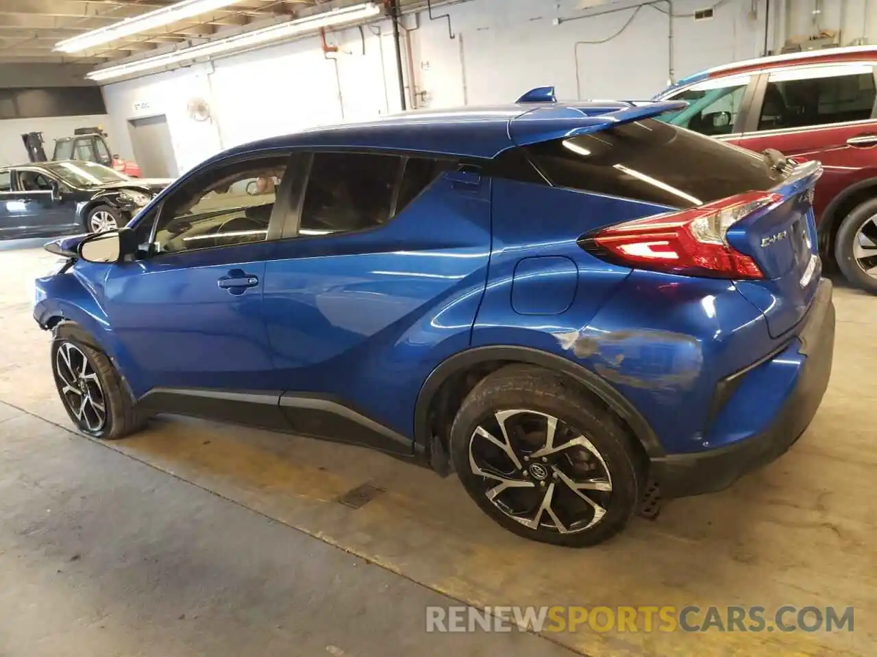 2 Photograph of a damaged car JTNKHMBX3K1034106 TOYOTA C-HR 2019