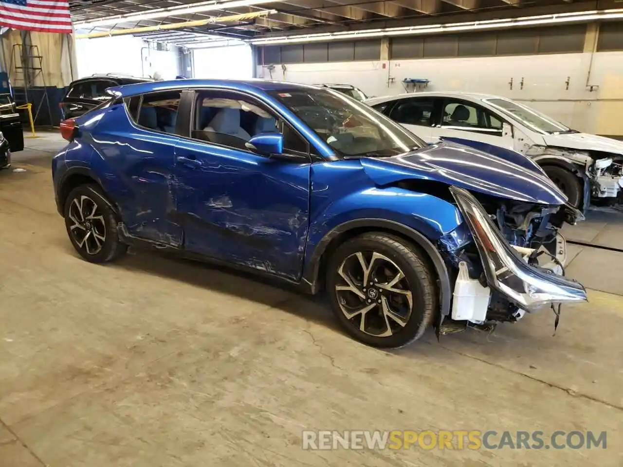 4 Photograph of a damaged car JTNKHMBX3K1034106 TOYOTA C-HR 2019