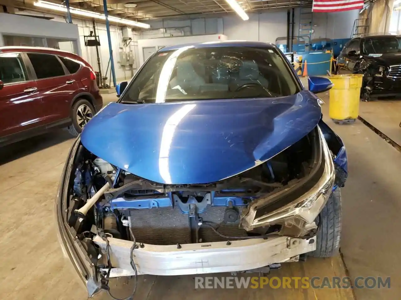 5 Photograph of a damaged car JTNKHMBX3K1034106 TOYOTA C-HR 2019