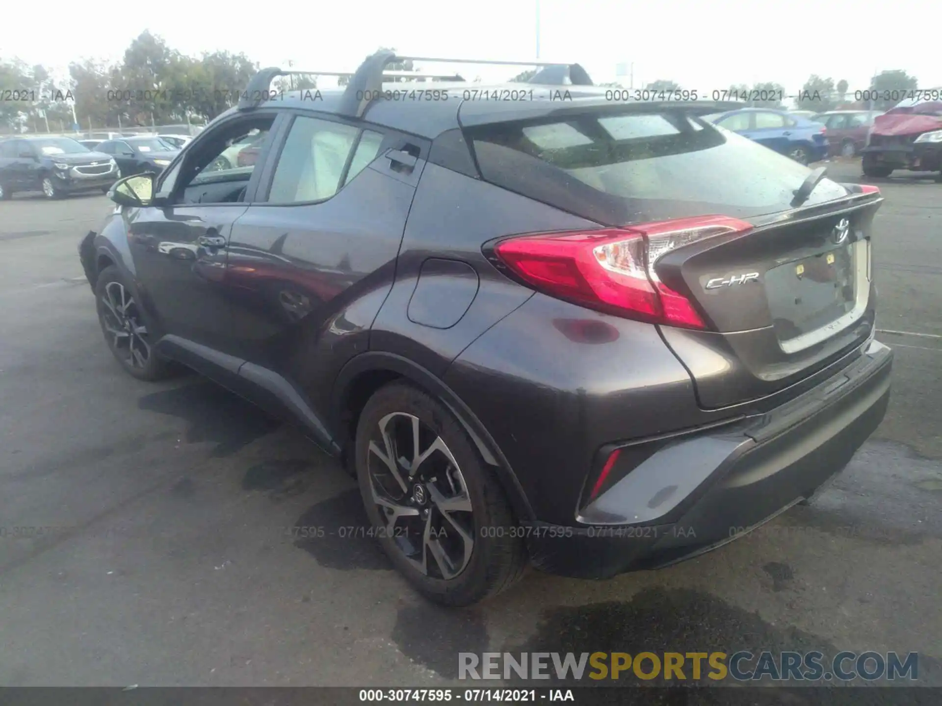 3 Photograph of a damaged car JTNKHMBX3K1036888 TOYOTA C-HR 2019