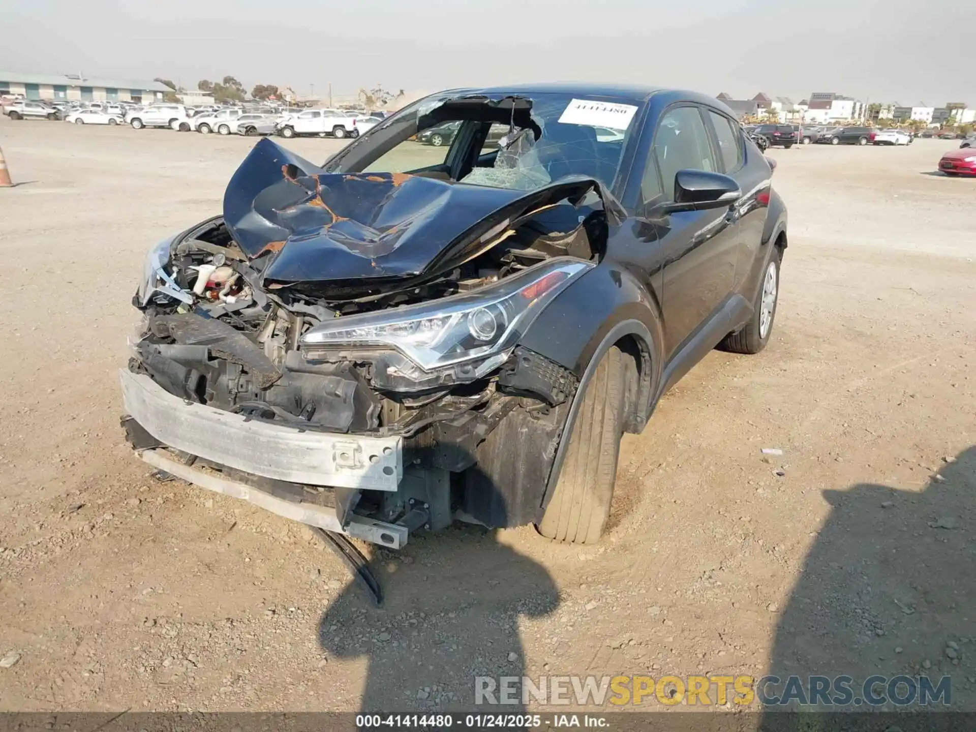 2 Photograph of a damaged car JTNKHMBX3K1038852 TOYOTA C-HR 2019