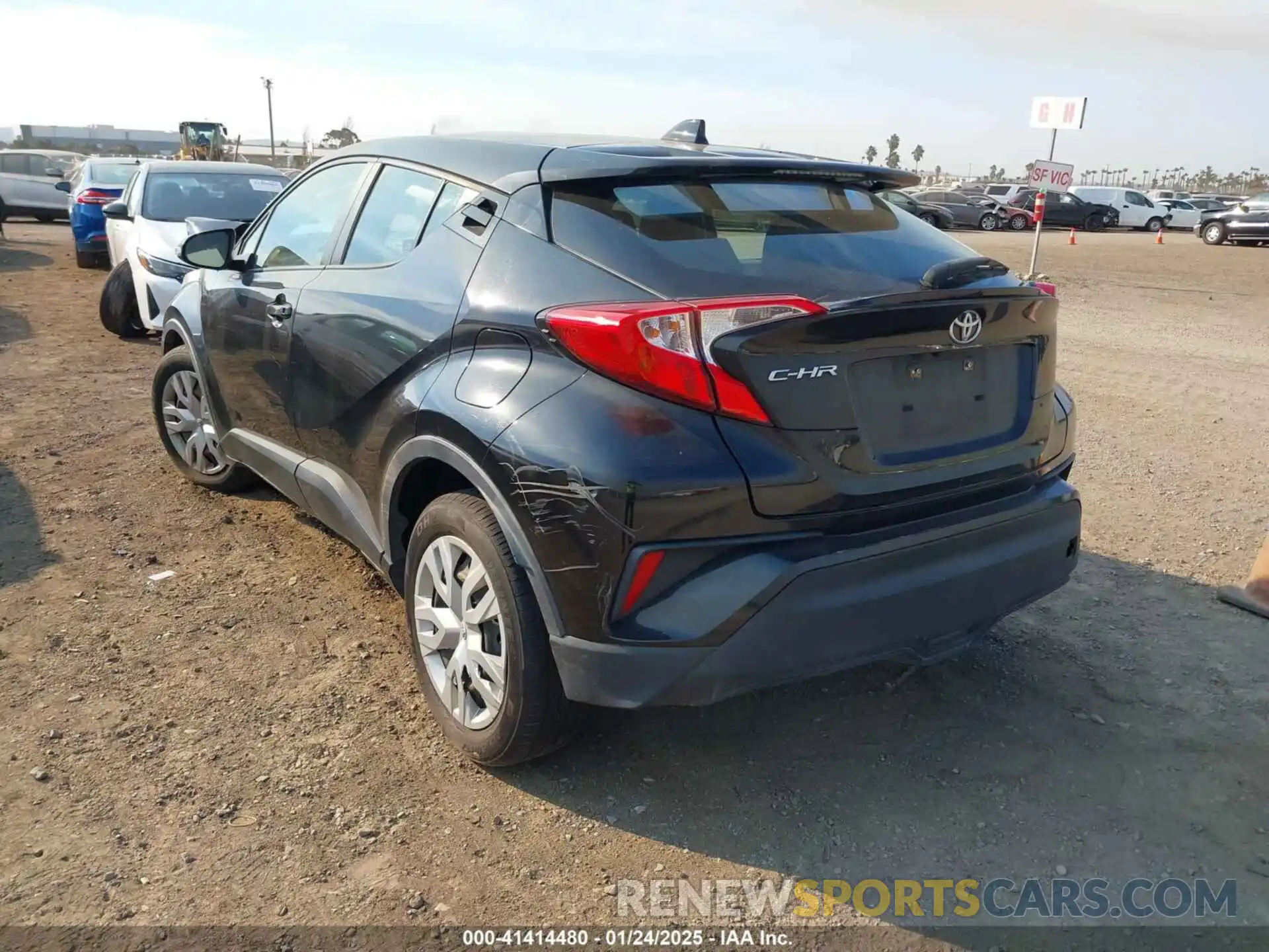 3 Photograph of a damaged car JTNKHMBX3K1038852 TOYOTA C-HR 2019