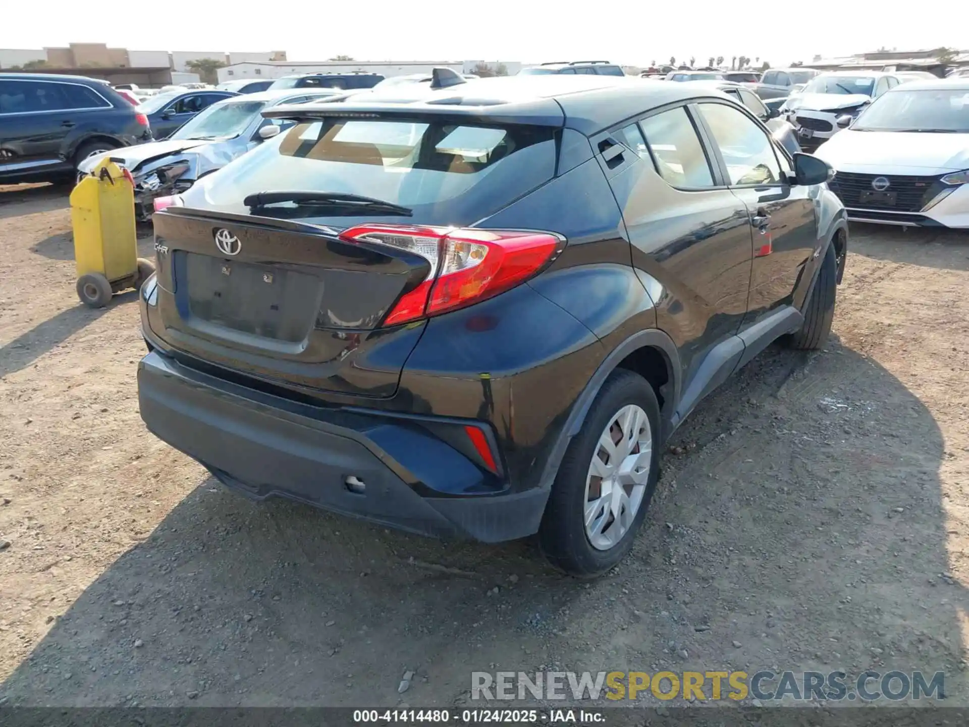 4 Photograph of a damaged car JTNKHMBX3K1038852 TOYOTA C-HR 2019