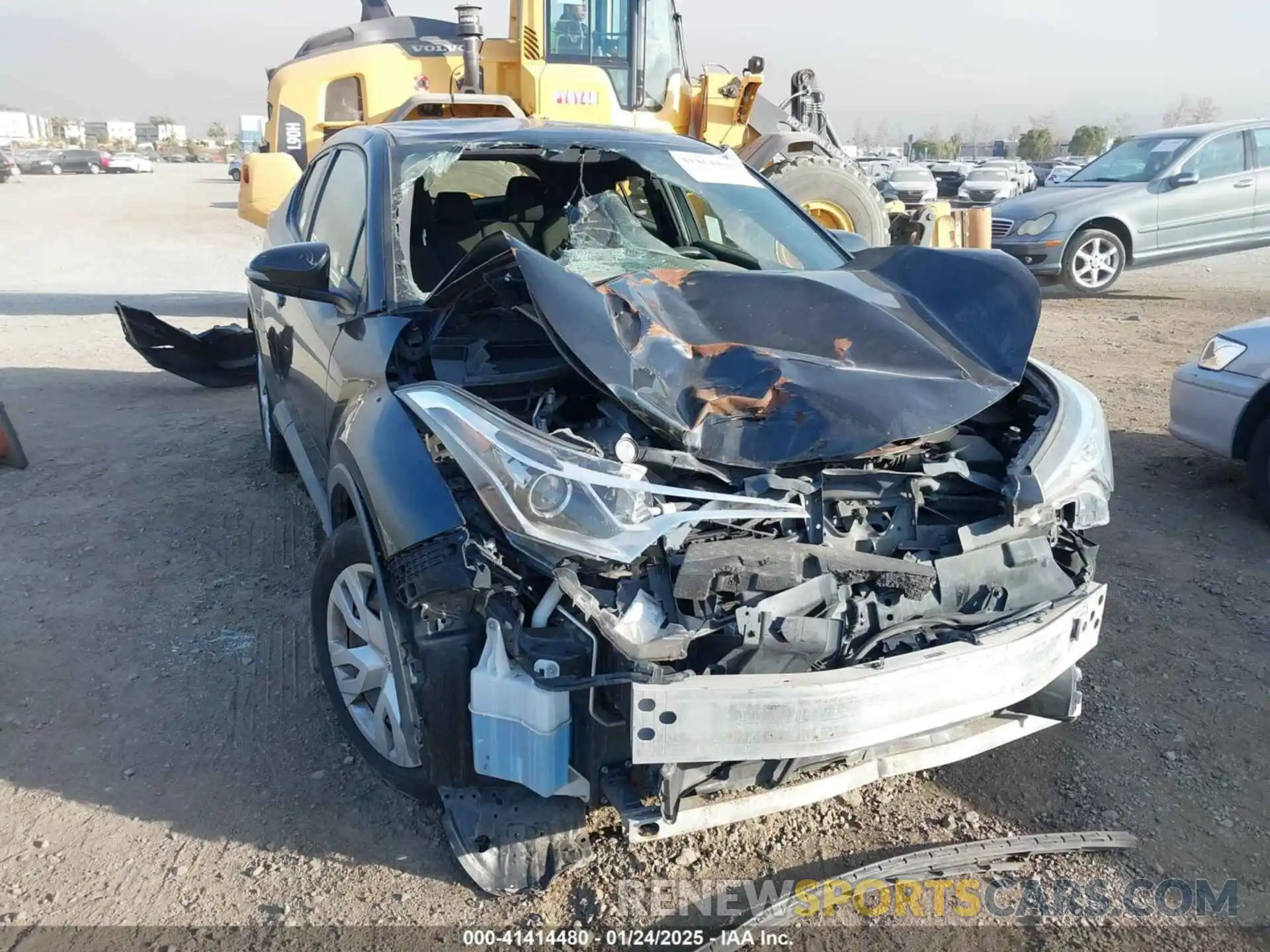 6 Photograph of a damaged car JTNKHMBX3K1038852 TOYOTA C-HR 2019