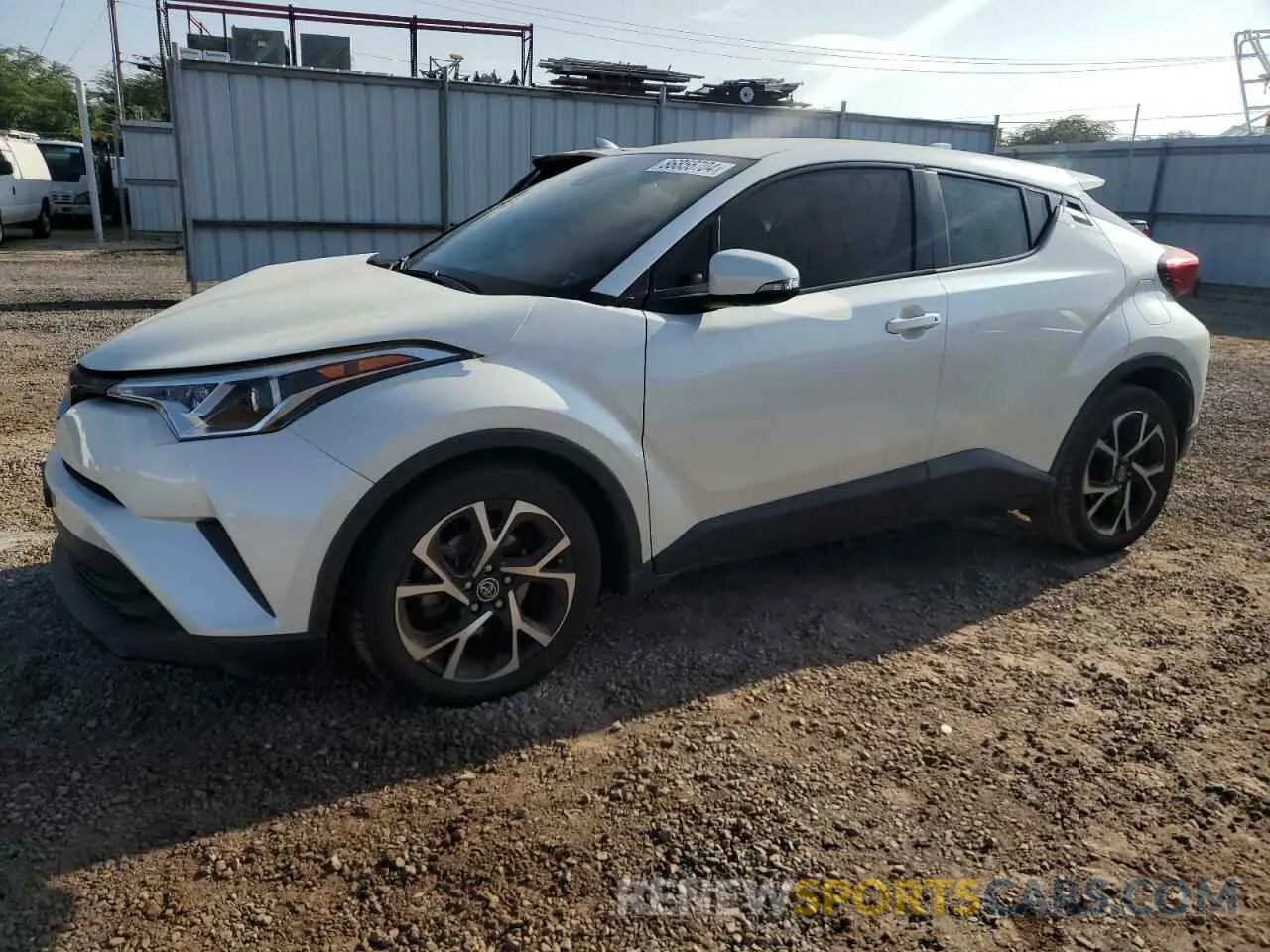 1 Photograph of a damaged car JTNKHMBX3K1043209 TOYOTA C-HR 2019