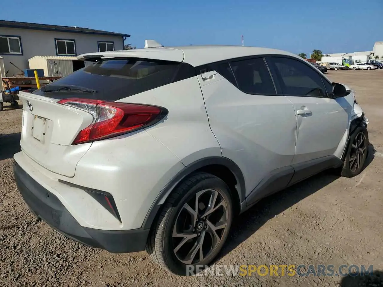 3 Photograph of a damaged car JTNKHMBX3K1043209 TOYOTA C-HR 2019