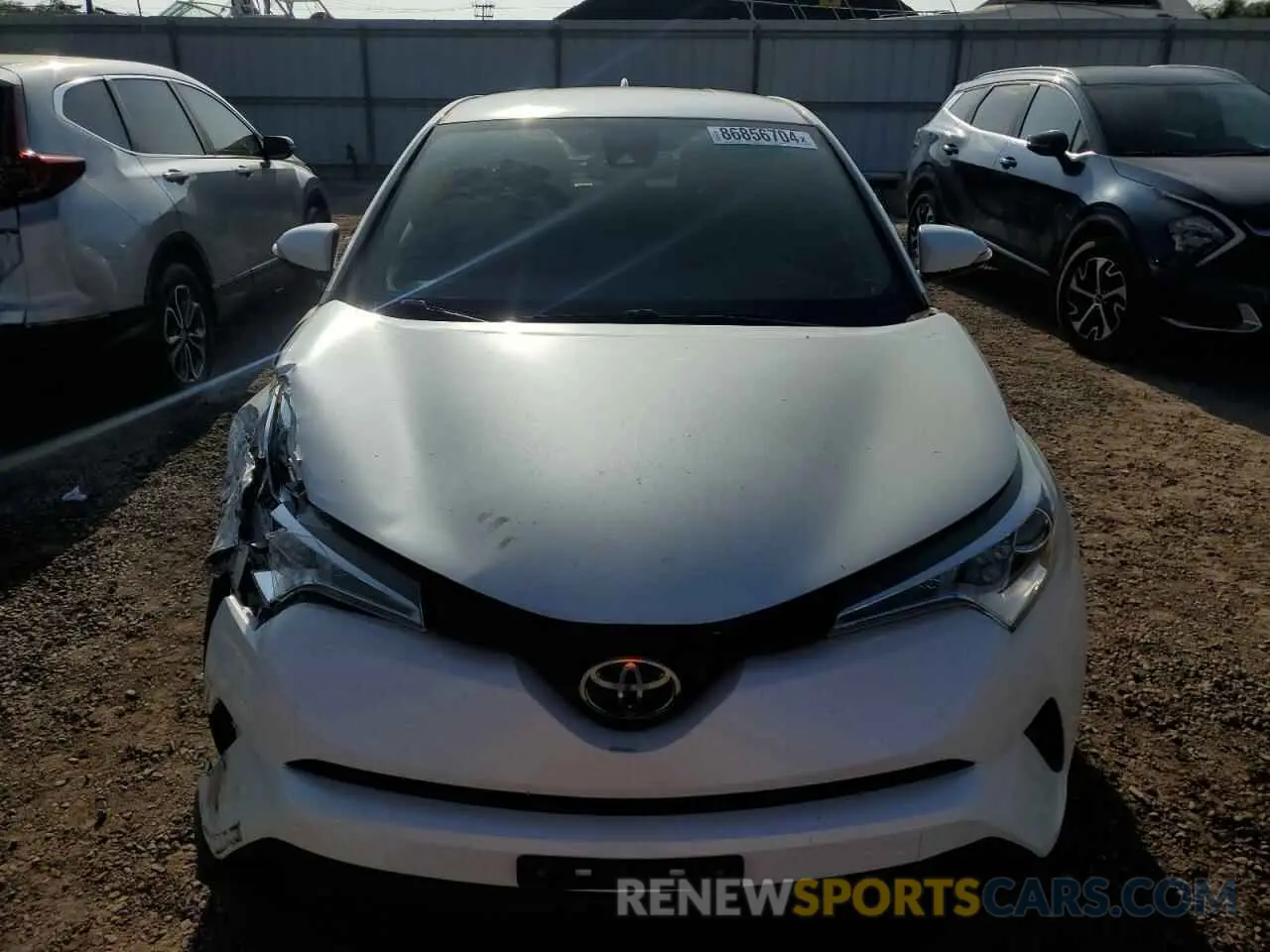 5 Photograph of a damaged car JTNKHMBX3K1043209 TOYOTA C-HR 2019