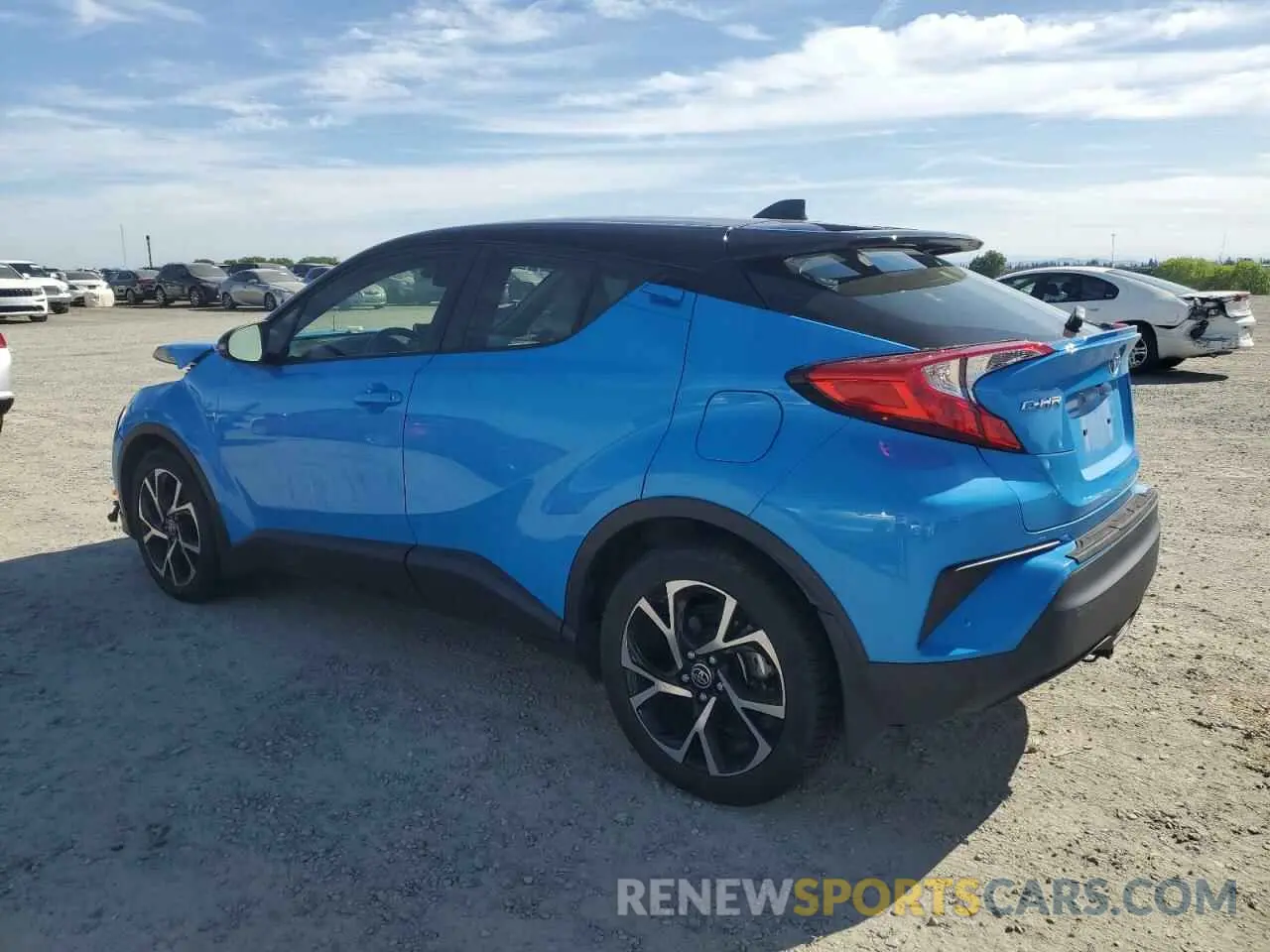 2 Photograph of a damaged car JTNKHMBX3K1045672 TOYOTA C-HR 2019
