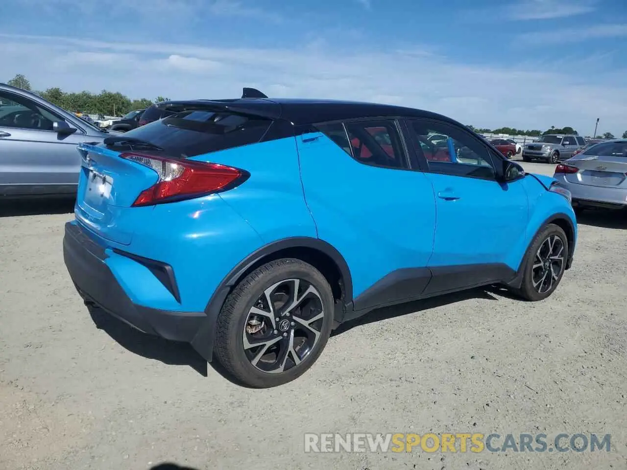 3 Photograph of a damaged car JTNKHMBX3K1045672 TOYOTA C-HR 2019