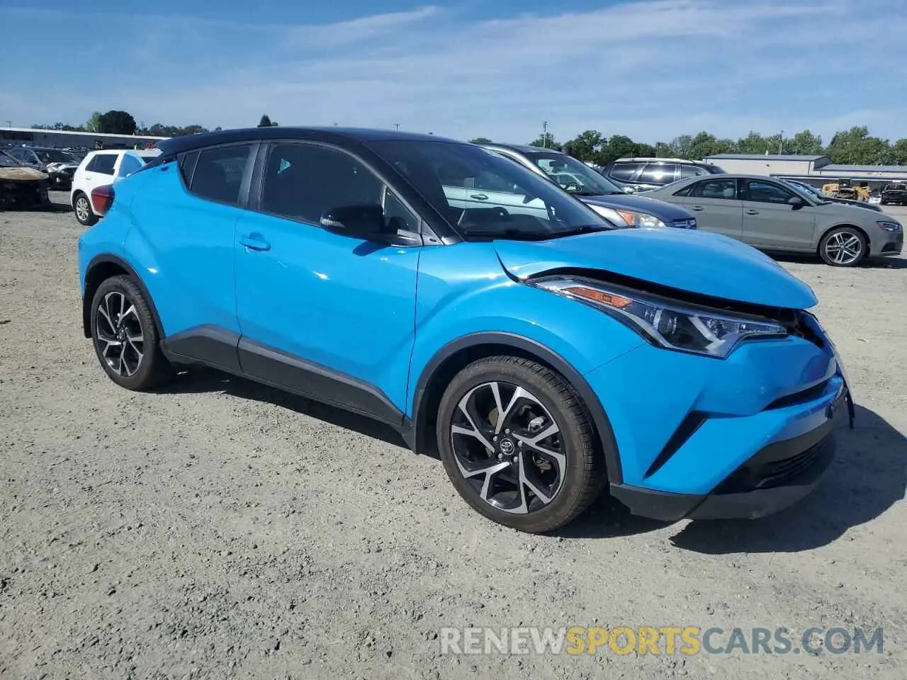 4 Photograph of a damaged car JTNKHMBX3K1045672 TOYOTA C-HR 2019