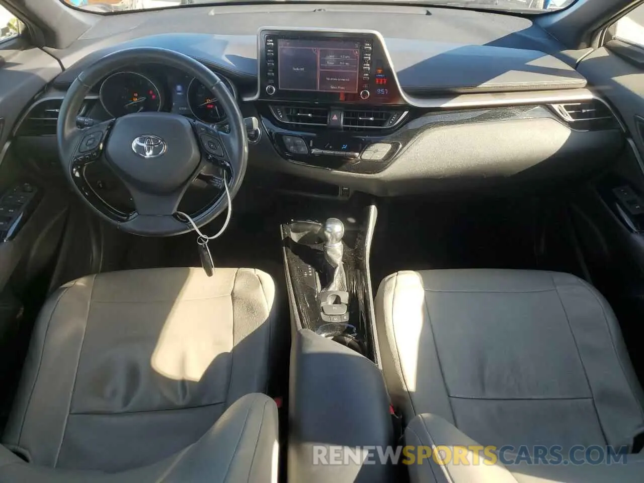 8 Photograph of a damaged car JTNKHMBX3K1045672 TOYOTA C-HR 2019