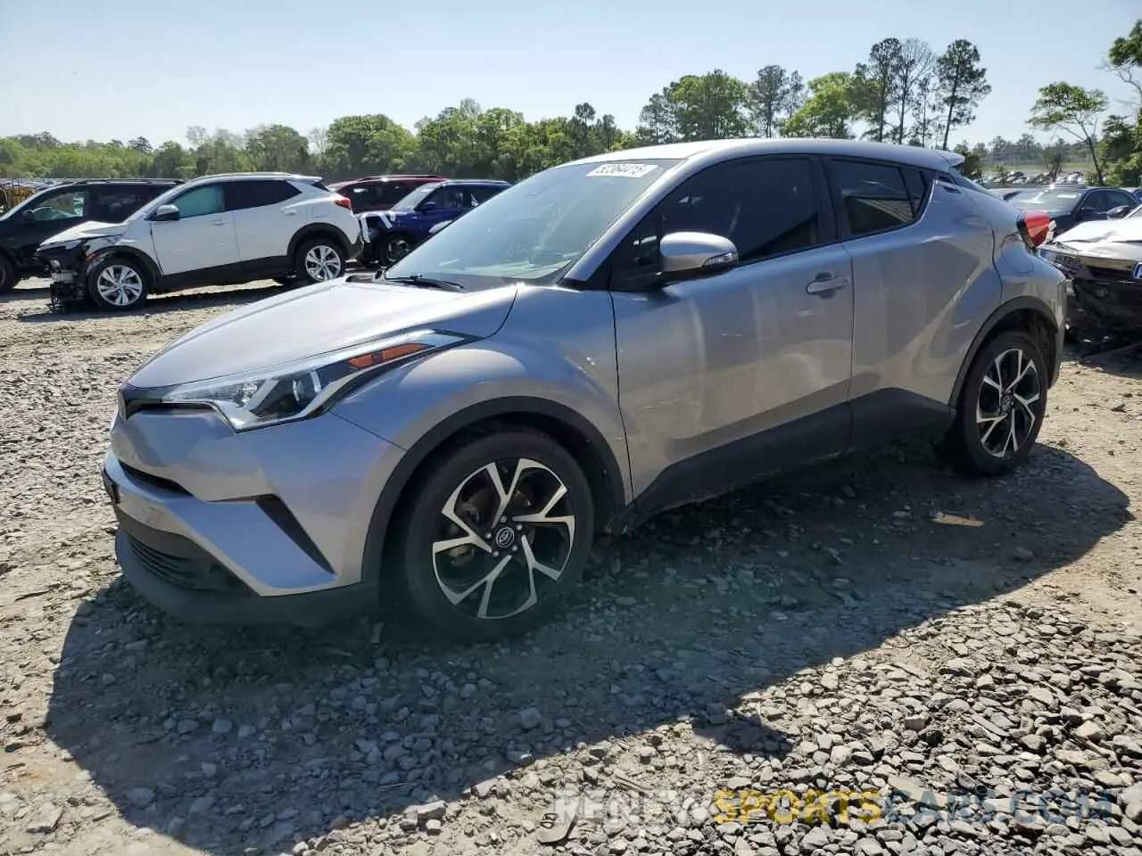 1 Photograph of a damaged car JTNKHMBX3K1050175 TOYOTA C-HR 2019