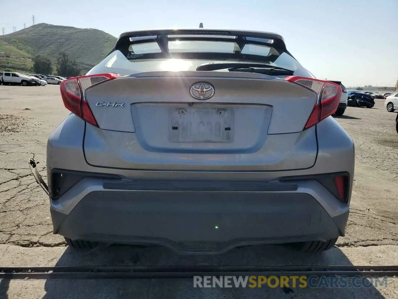 6 Photograph of a damaged car JTNKHMBX3K1050872 TOYOTA C-HR 2019