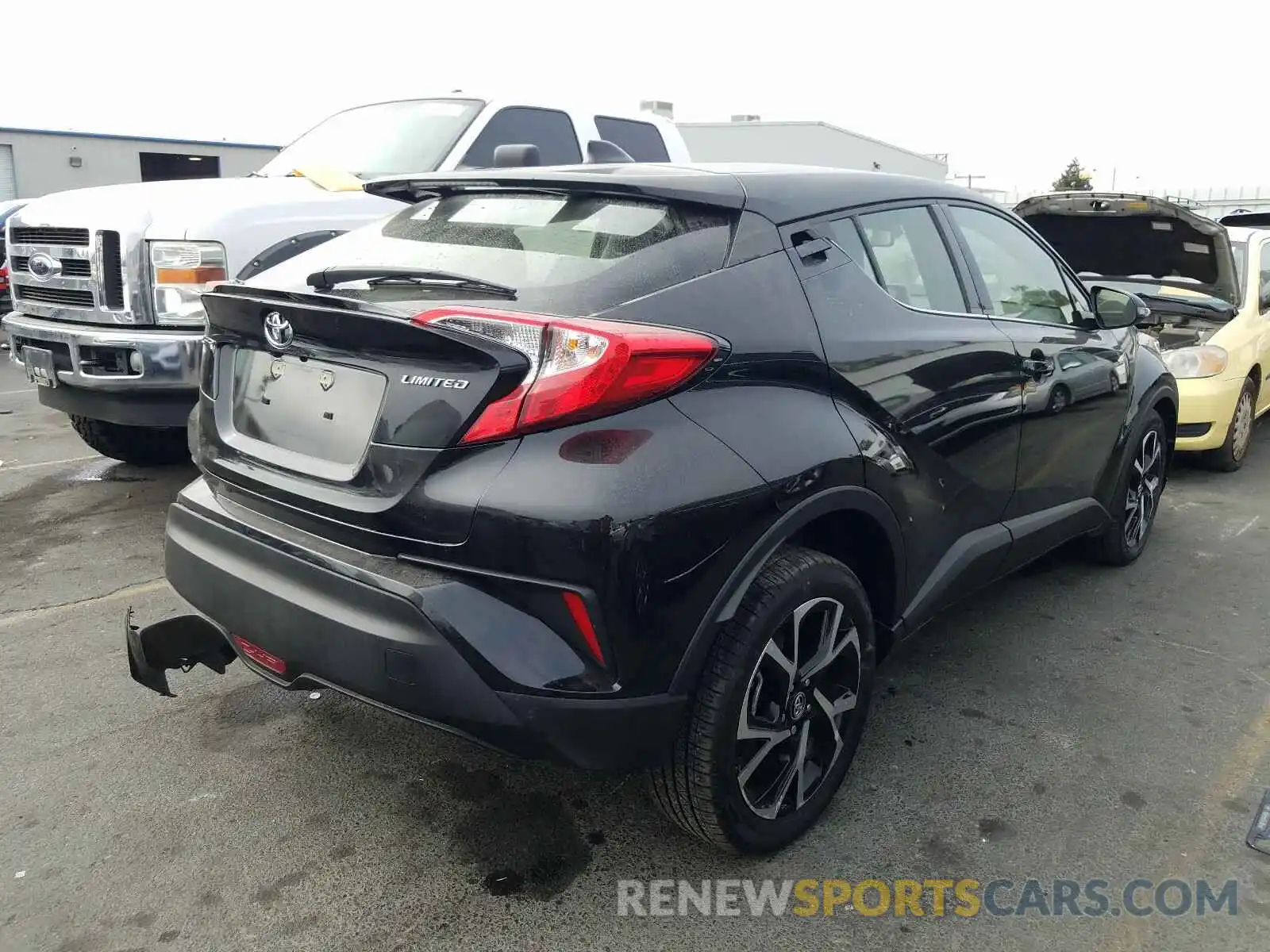 4 Photograph of a damaged car JTNKHMBX3K1051424 TOYOTA C-HR 2019