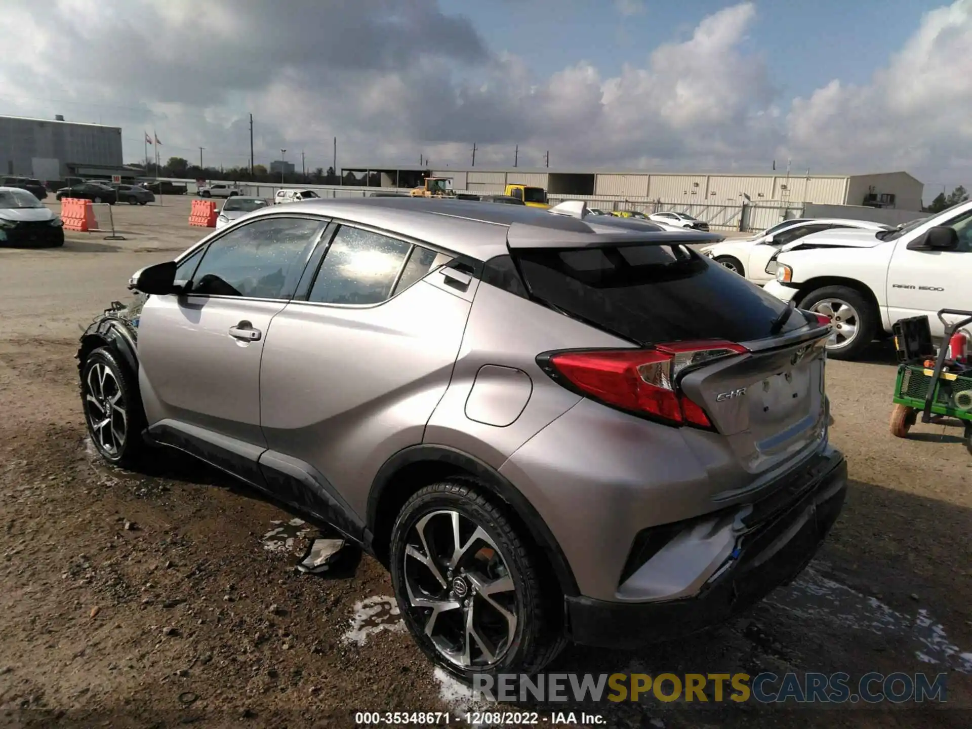 3 Photograph of a damaged car JTNKHMBX3K1056039 TOYOTA C-HR 2019