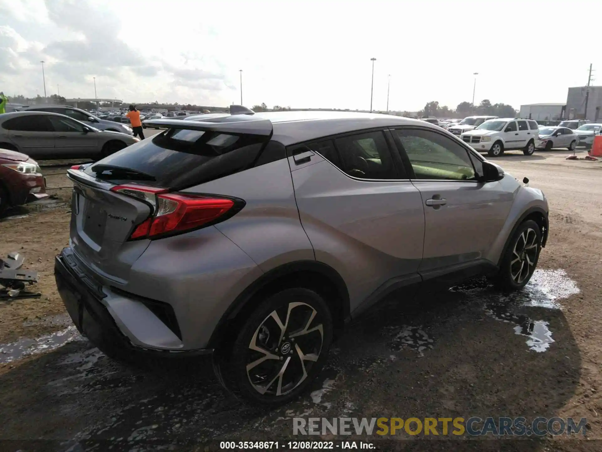 4 Photograph of a damaged car JTNKHMBX3K1056039 TOYOTA C-HR 2019