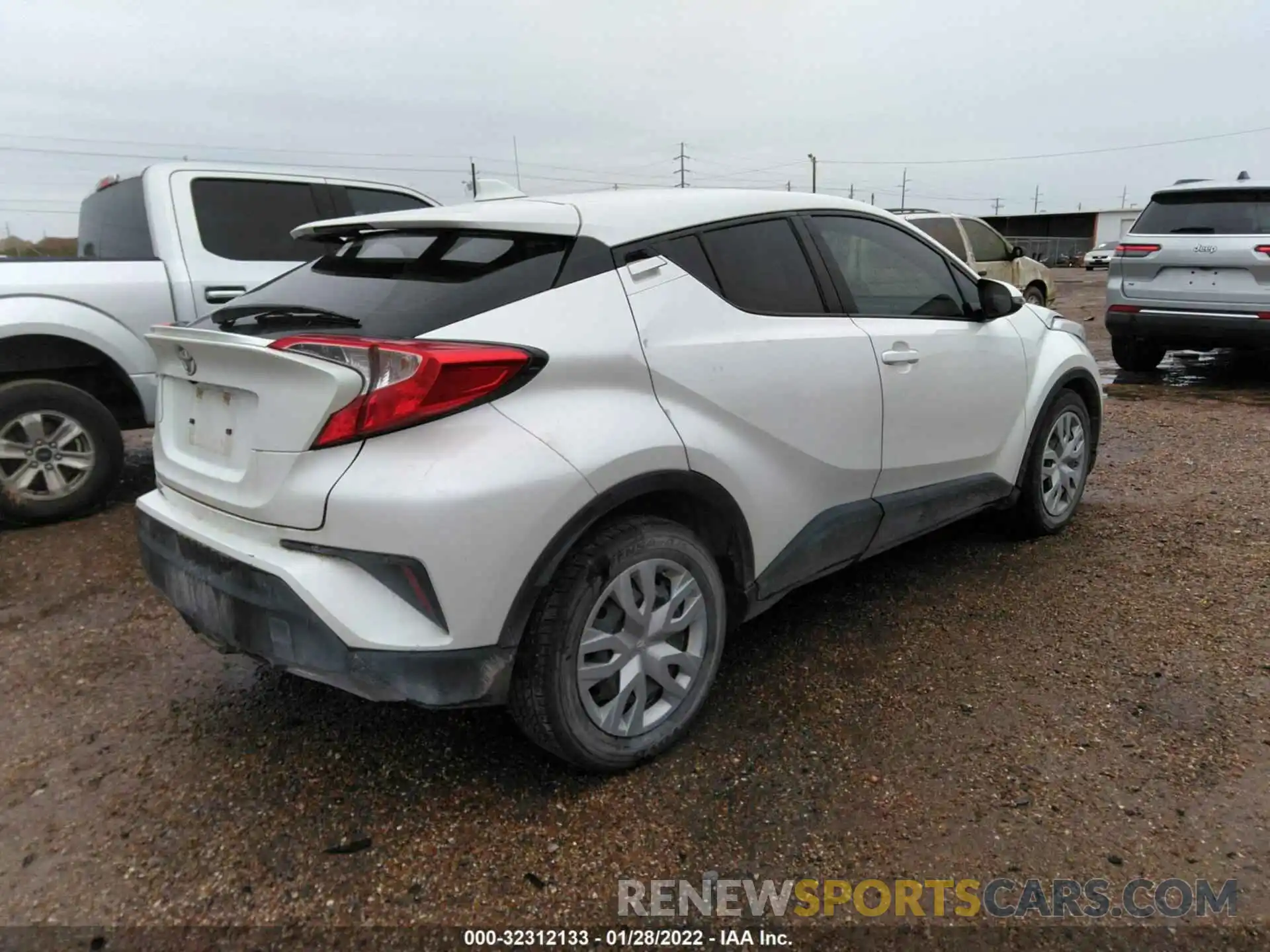 4 Photograph of a damaged car JTNKHMBX3K1061659 TOYOTA C-HR 2019