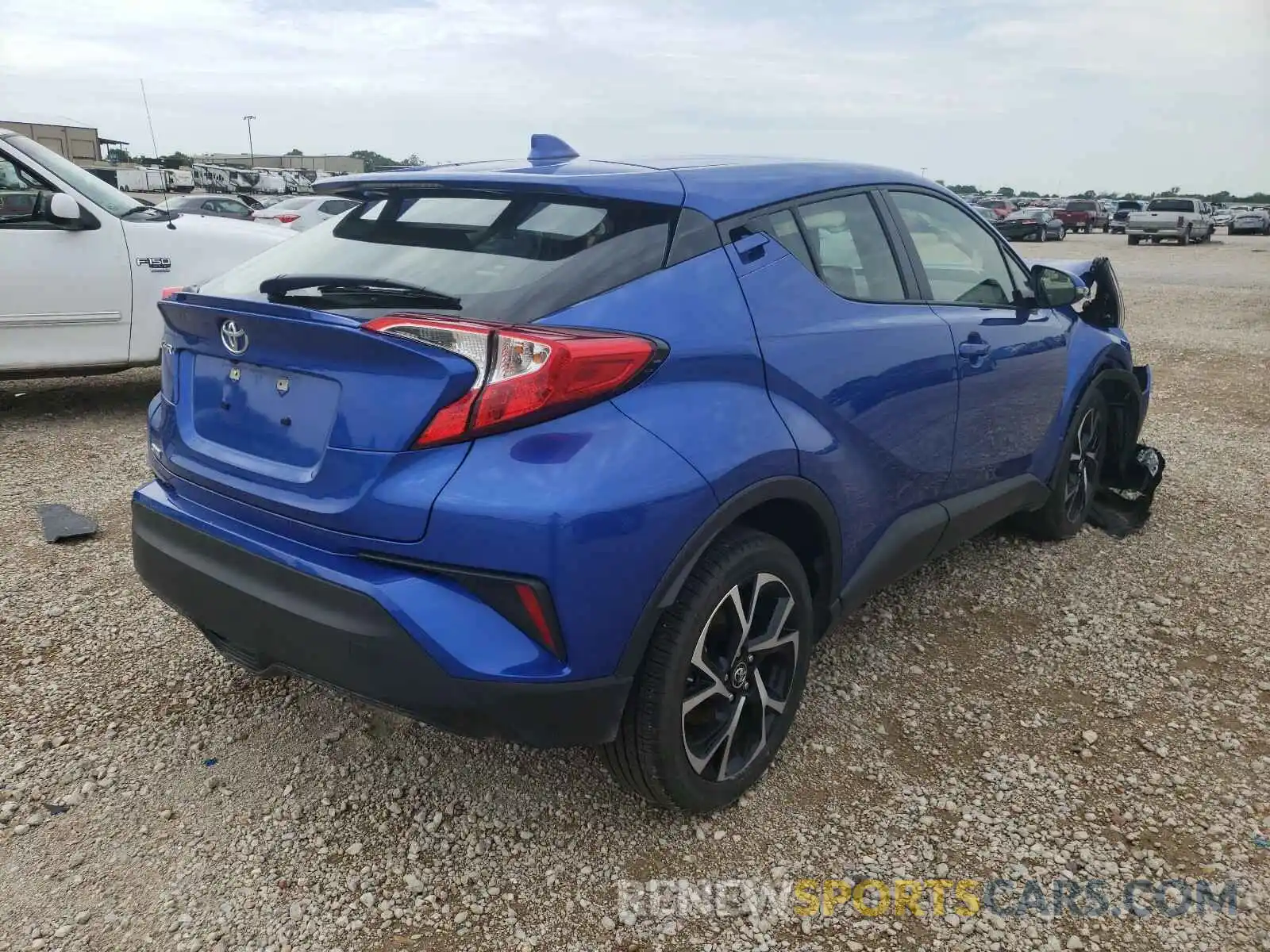 4 Photograph of a damaged car JTNKHMBX3K1062004 TOYOTA C-HR 2019