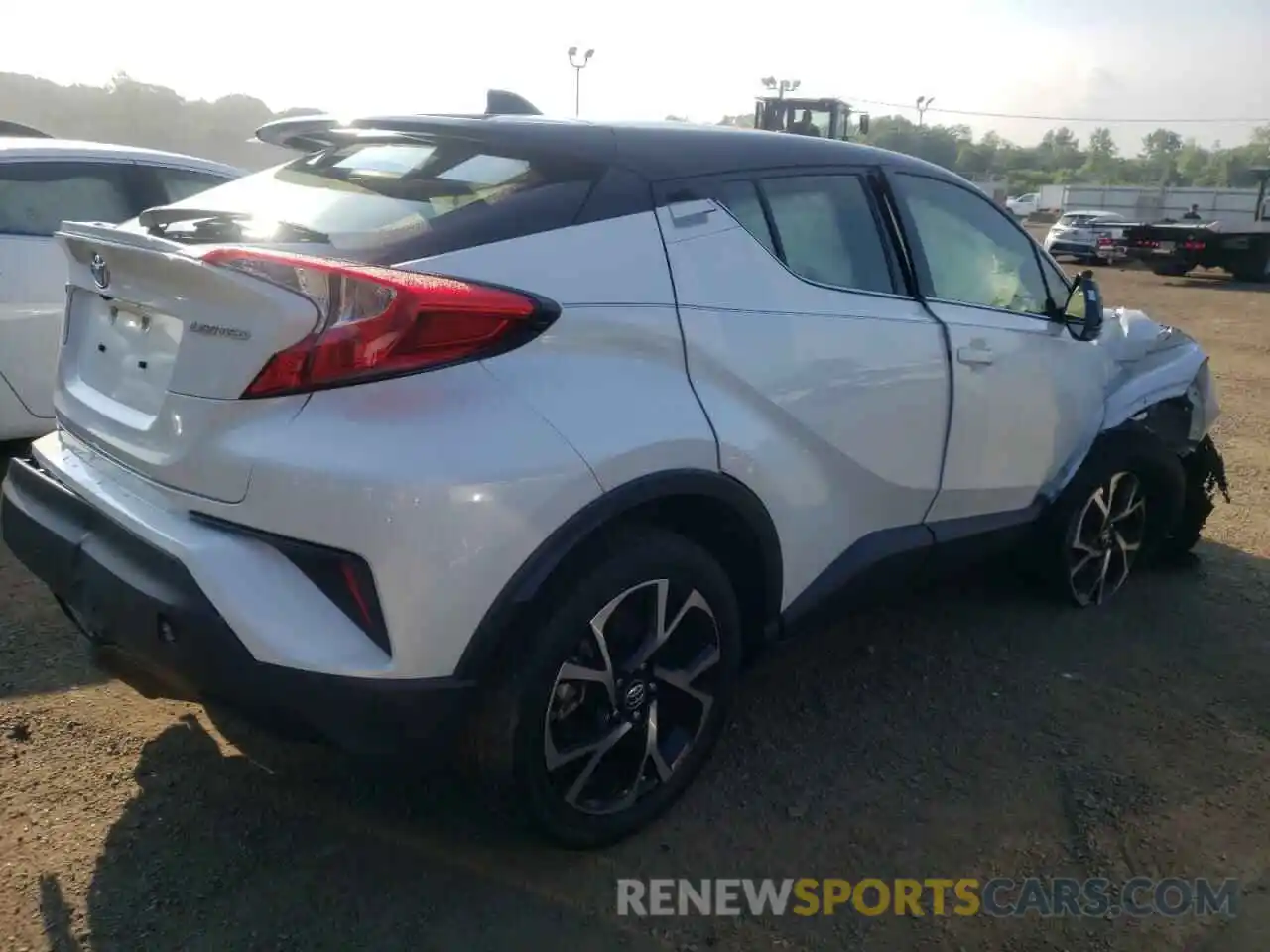 4 Photograph of a damaged car JTNKHMBX4K1017735 TOYOTA C-HR 2019