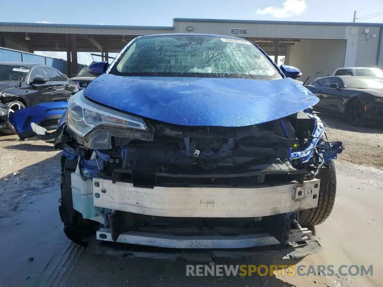 5 Photograph of a damaged car JTNKHMBX4K1019601 TOYOTA C-HR 2019