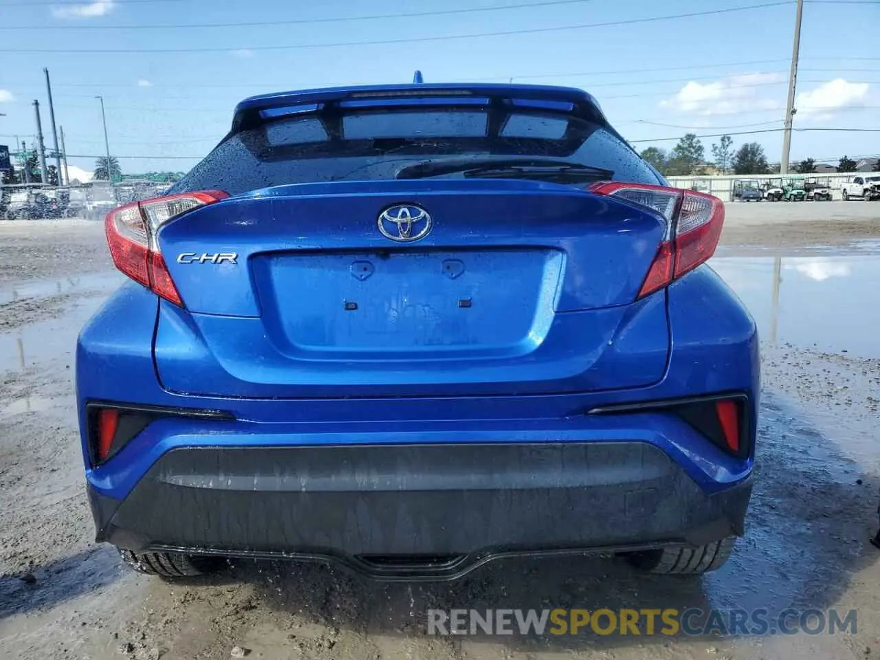 6 Photograph of a damaged car JTNKHMBX4K1019601 TOYOTA C-HR 2019