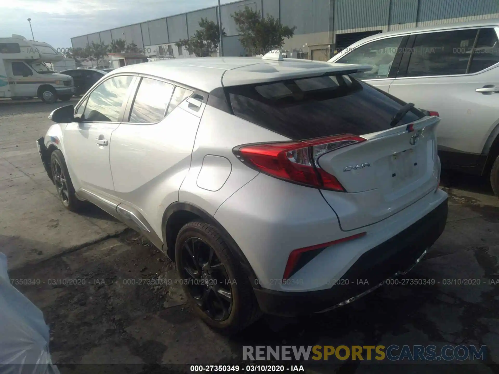 3 Photograph of a damaged car JTNKHMBX4K1021218 TOYOTA C-HR 2019