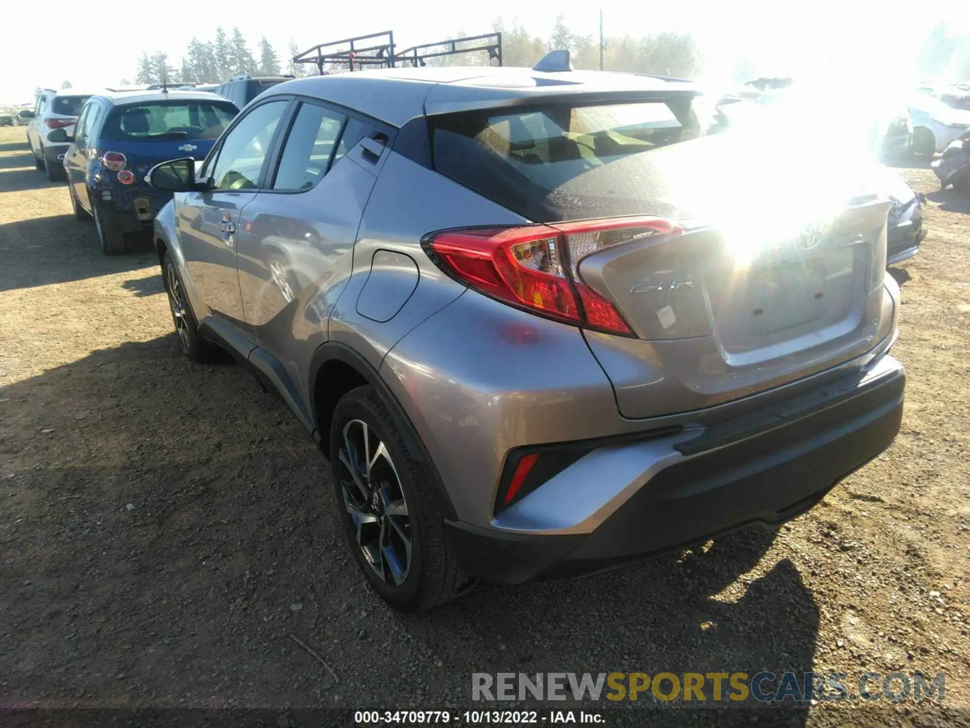 3 Photograph of a damaged car JTNKHMBX4K1023910 TOYOTA C-HR 2019