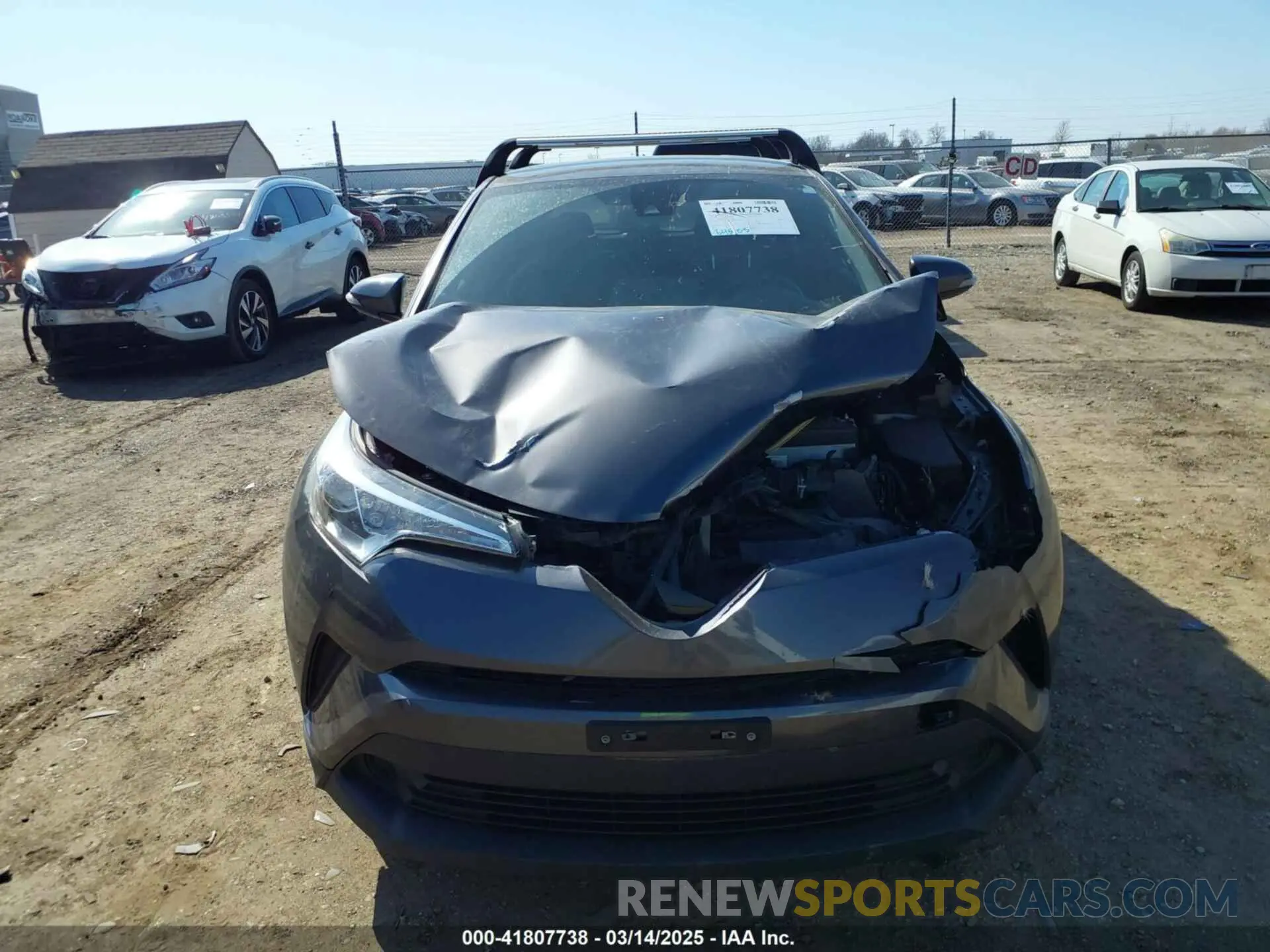 13 Photograph of a damaged car JTNKHMBX4K1025527 TOYOTA C-HR 2019