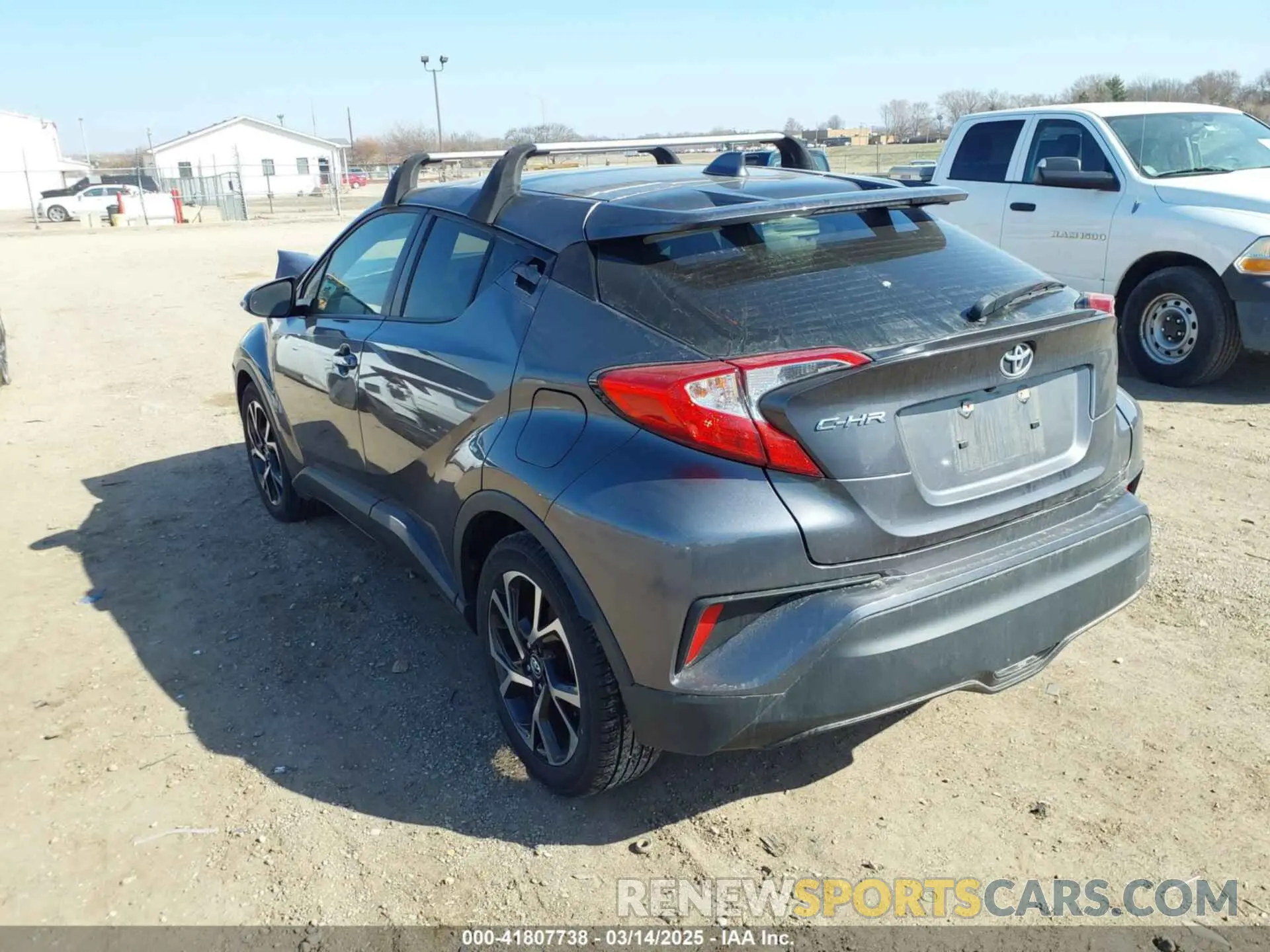 3 Photograph of a damaged car JTNKHMBX4K1025527 TOYOTA C-HR 2019