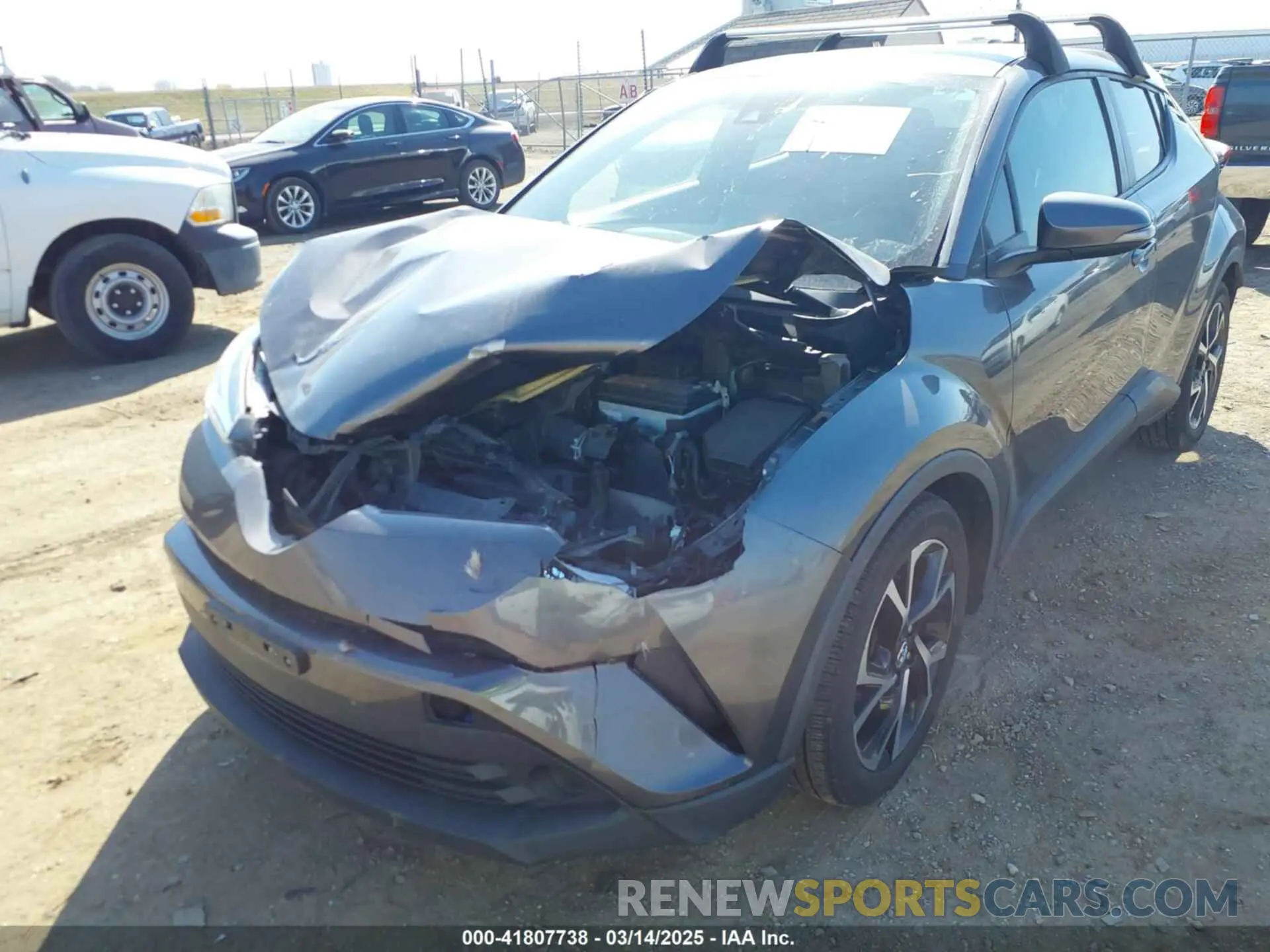 6 Photograph of a damaged car JTNKHMBX4K1025527 TOYOTA C-HR 2019