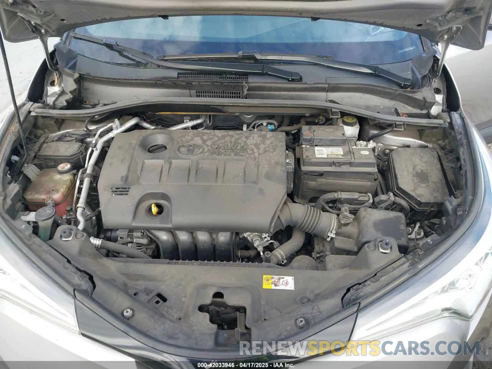 10 Photograph of a damaged car JTNKHMBX4K1025673 TOYOTA C-HR 2019