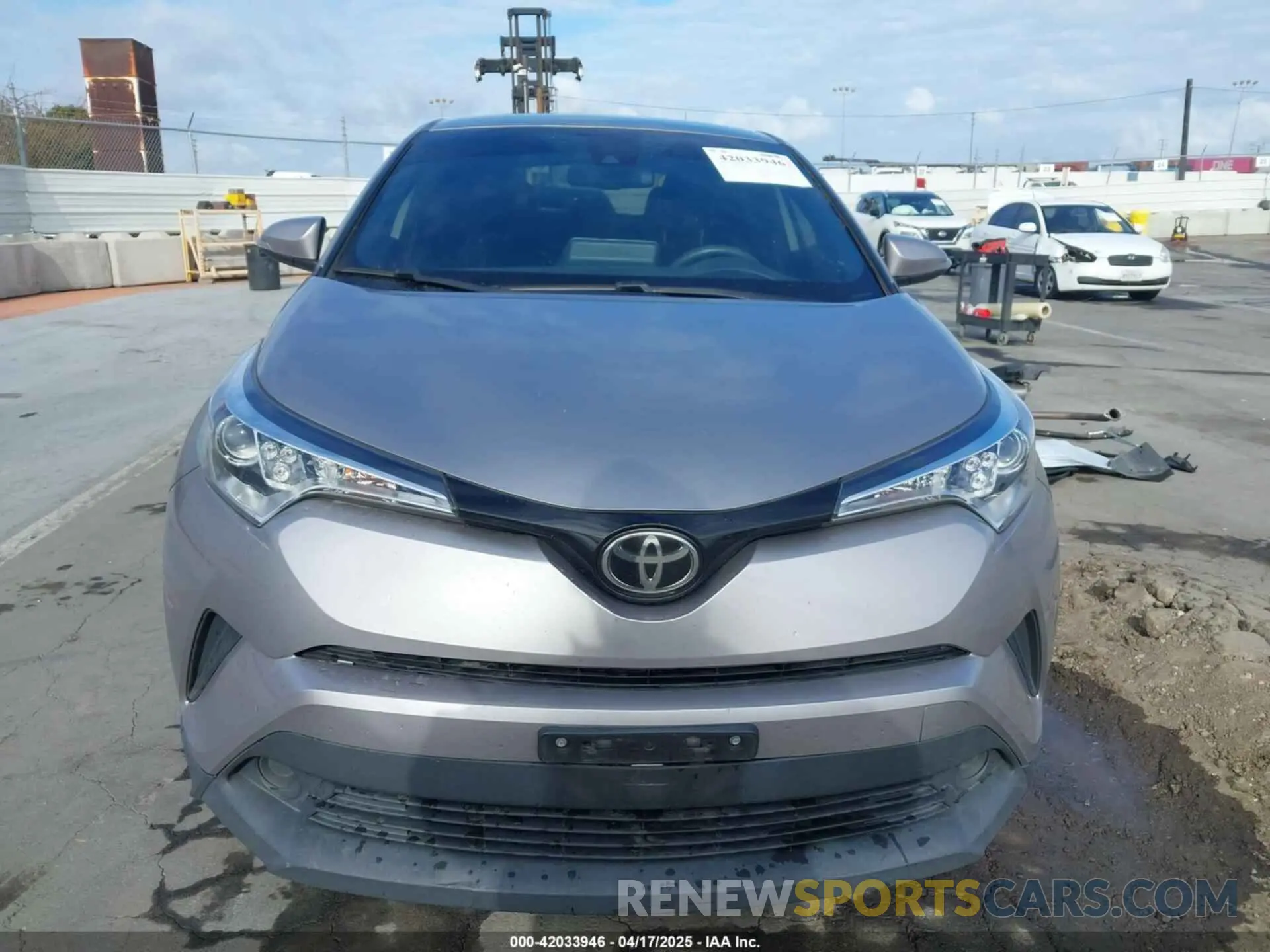 13 Photograph of a damaged car JTNKHMBX4K1025673 TOYOTA C-HR 2019