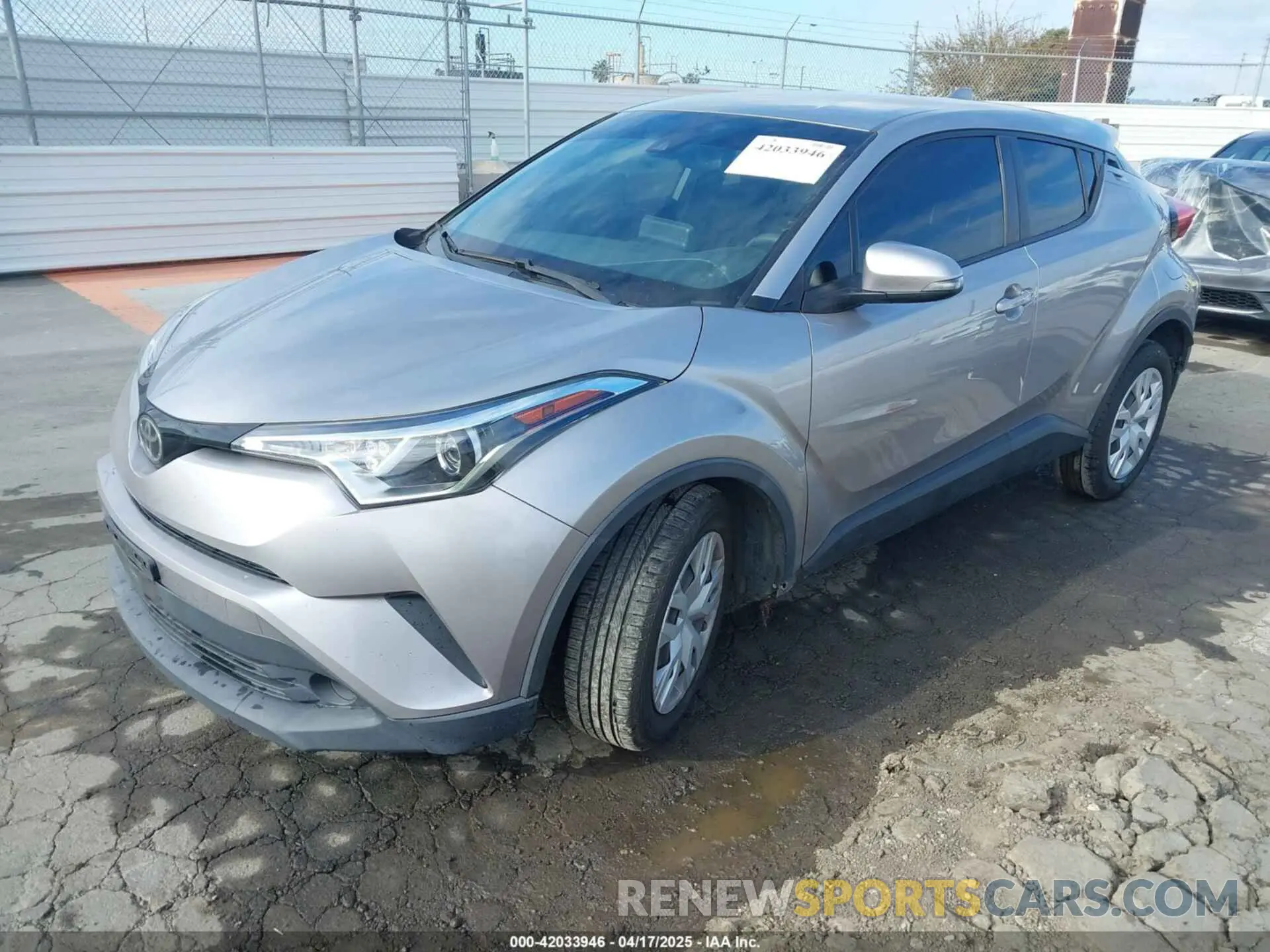 2 Photograph of a damaged car JTNKHMBX4K1025673 TOYOTA C-HR 2019