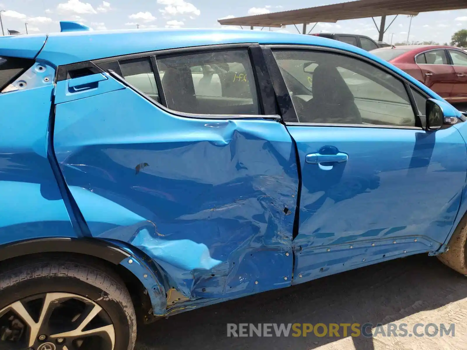 9 Photograph of a damaged car JTNKHMBX4K1027035 TOYOTA C-HR 2019