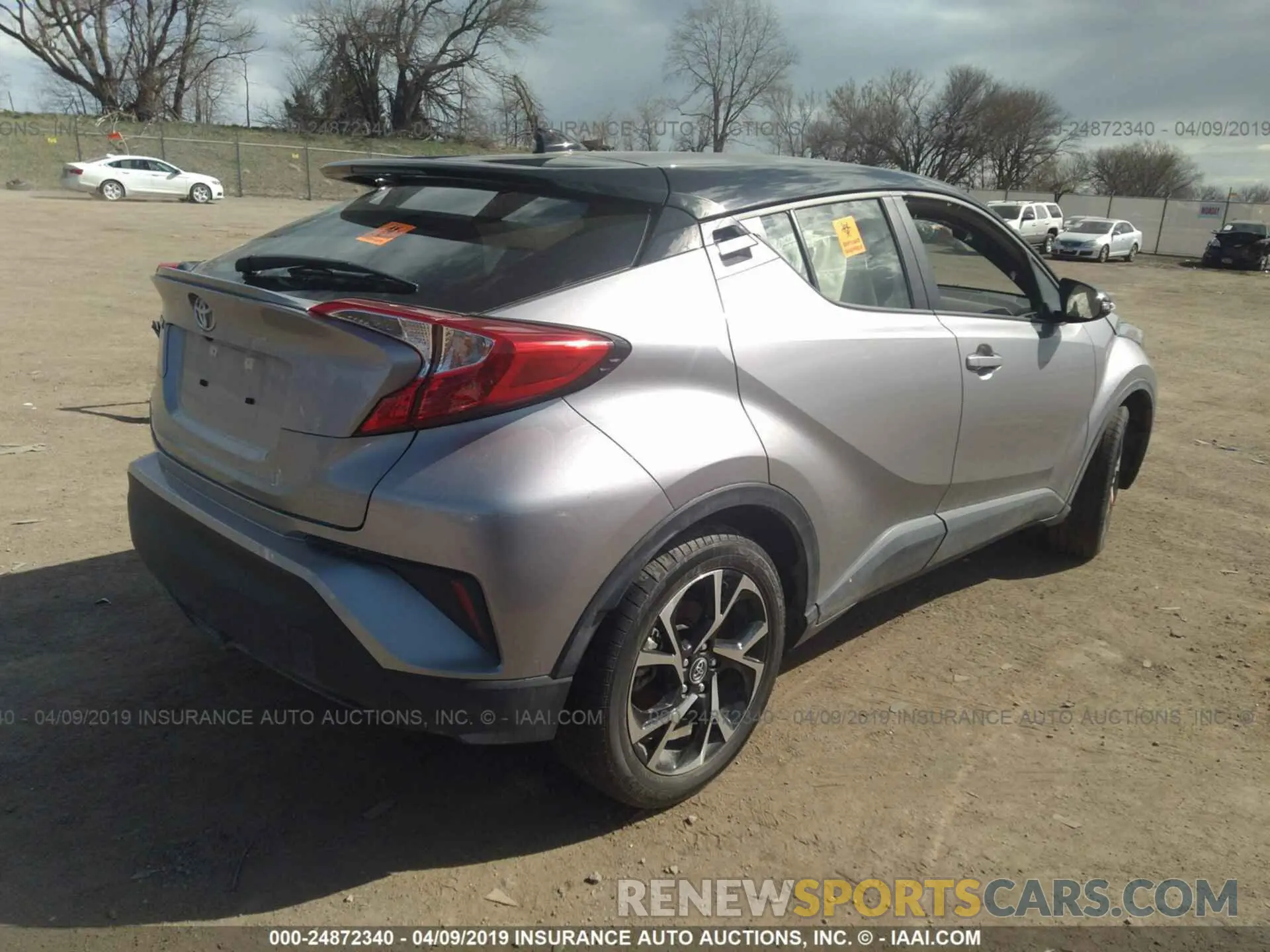4 Photograph of a damaged car JTNKHMBX4K1029979 TOYOTA C-HR 2019