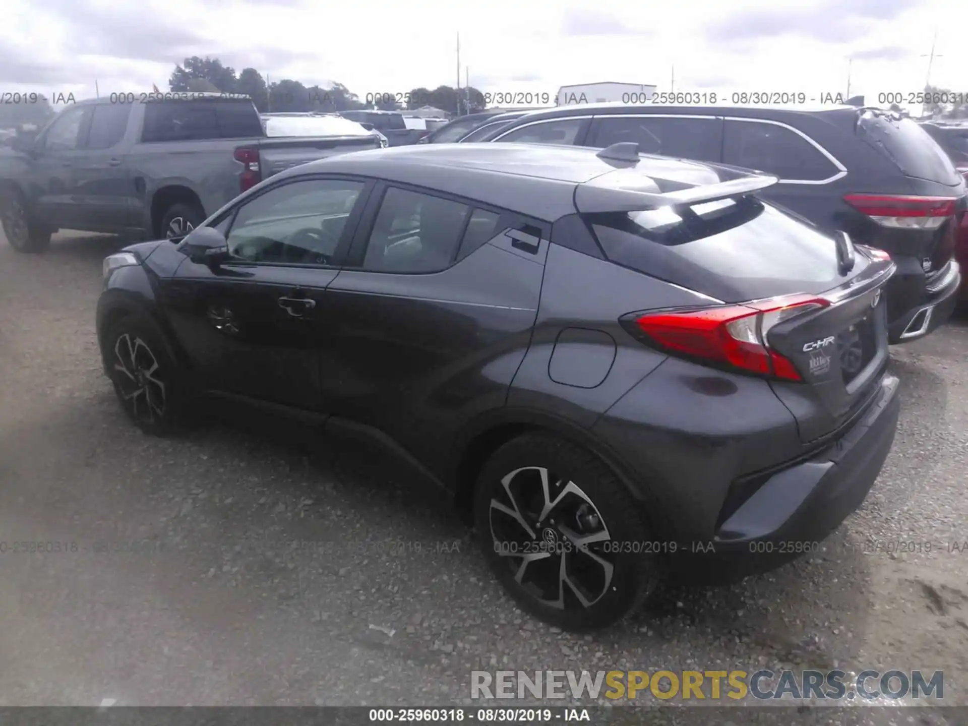 3 Photograph of a damaged car JTNKHMBX4K1032171 TOYOTA C-HR 2019