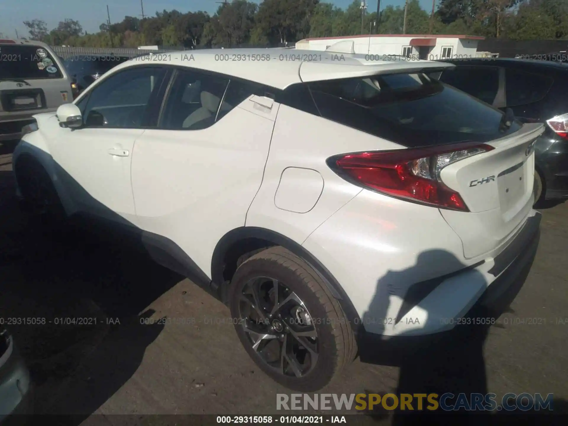 3 Photograph of a damaged car JTNKHMBX4K1032557 TOYOTA C-HR 2019