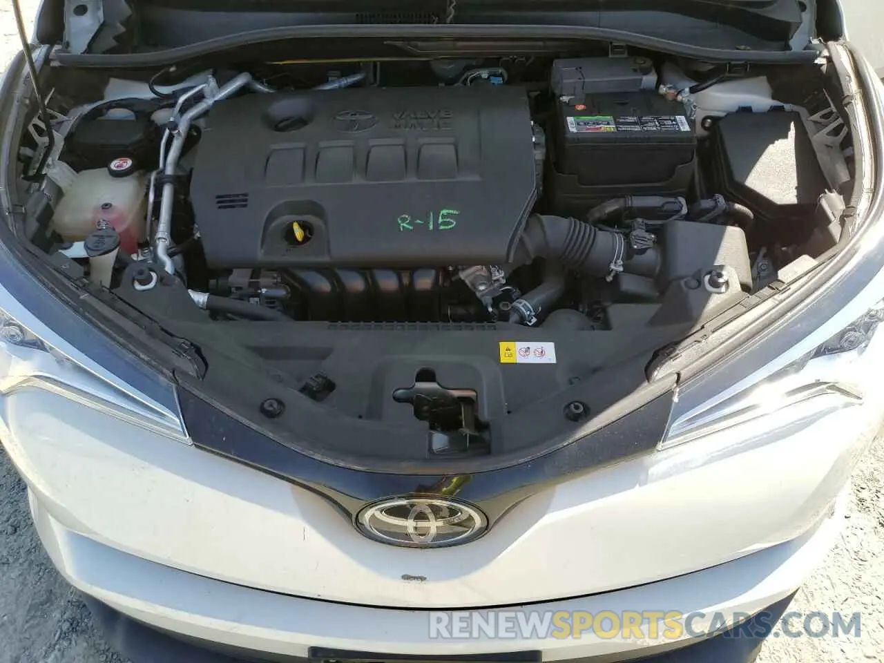 12 Photograph of a damaged car JTNKHMBX4K1032610 TOYOTA C-HR 2019