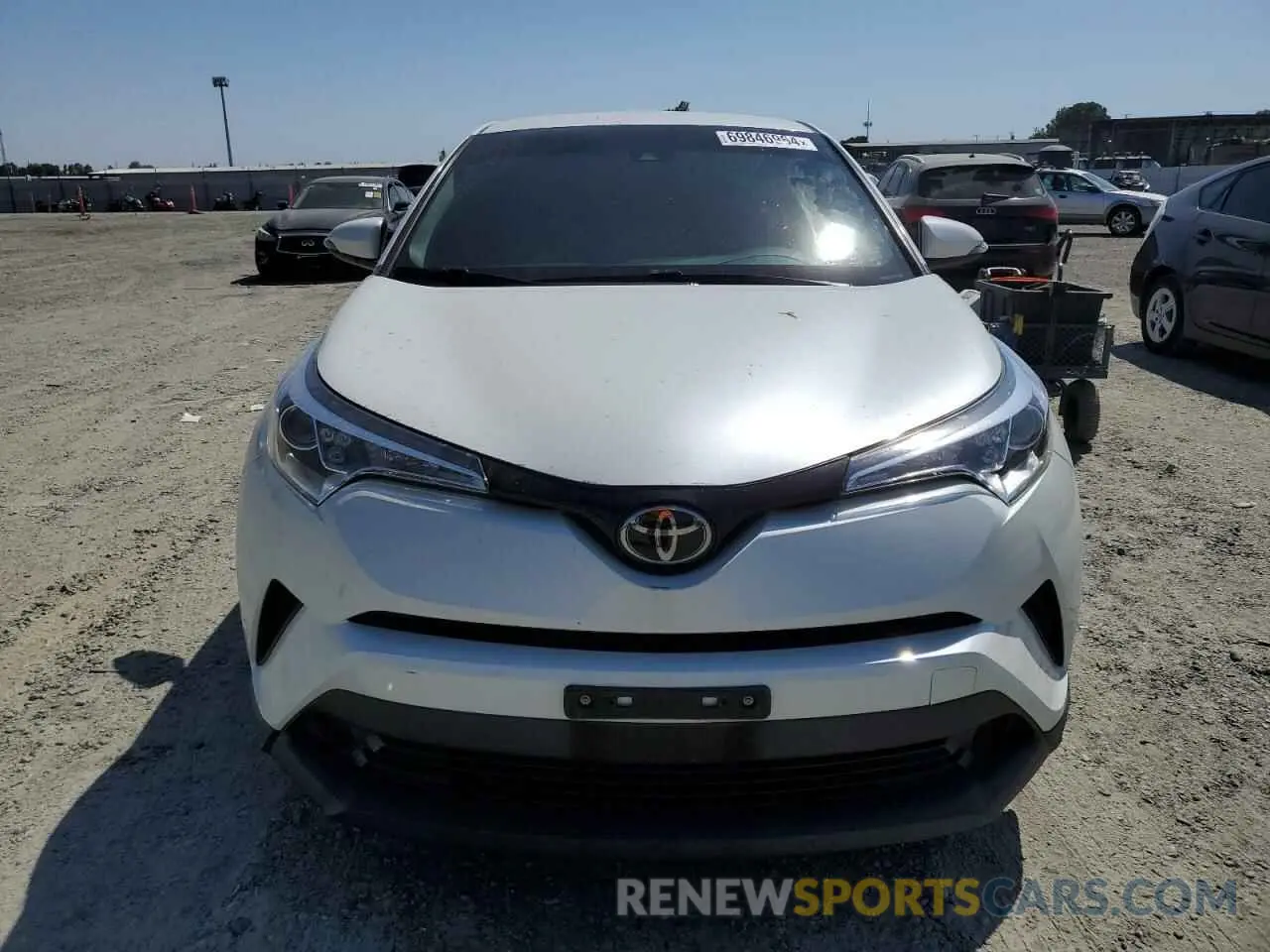 5 Photograph of a damaged car JTNKHMBX4K1032610 TOYOTA C-HR 2019