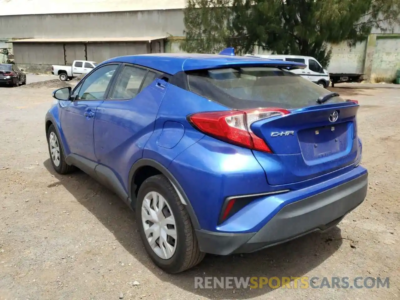 3 Photograph of a damaged car JTNKHMBX4K1033112 TOYOTA C-HR 2019