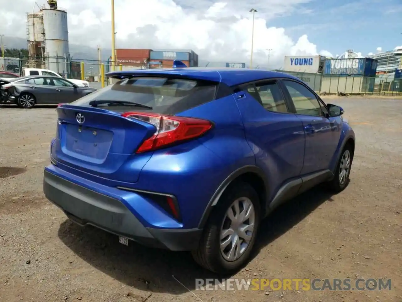 4 Photograph of a damaged car JTNKHMBX4K1033112 TOYOTA C-HR 2019