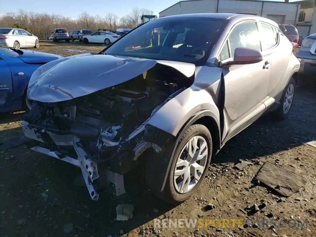 2 Photograph of a damaged car JTNKHMBX4K1035619 TOYOTA C-HR 2019