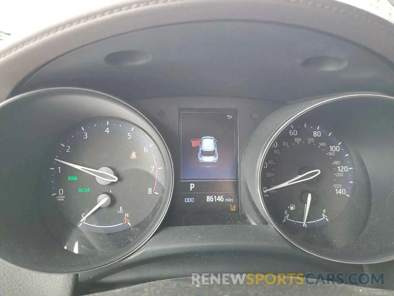 9 Photograph of a damaged car JTNKHMBX4K1039220 TOYOTA C-HR 2019