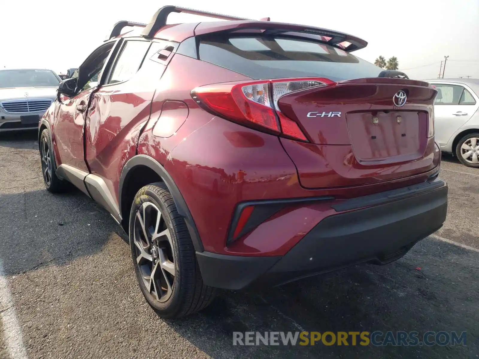 3 Photograph of a damaged car JTNKHMBX4K1040674 TOYOTA C-HR 2019