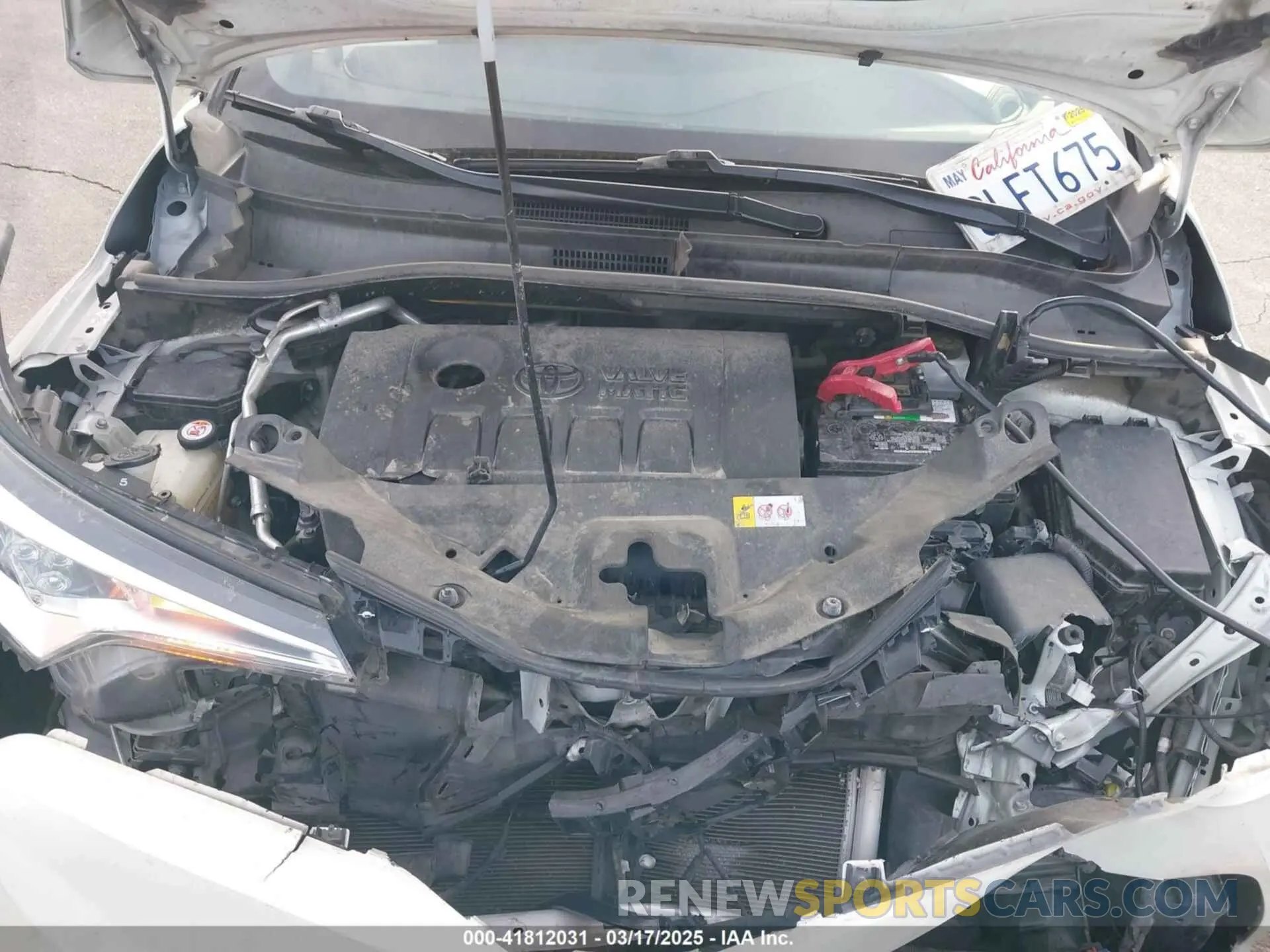 10 Photograph of a damaged car JTNKHMBX4K1040772 TOYOTA C-HR 2019